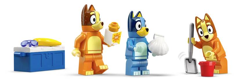 11202 LEGO® Bluey Excursion de plage de Blueys