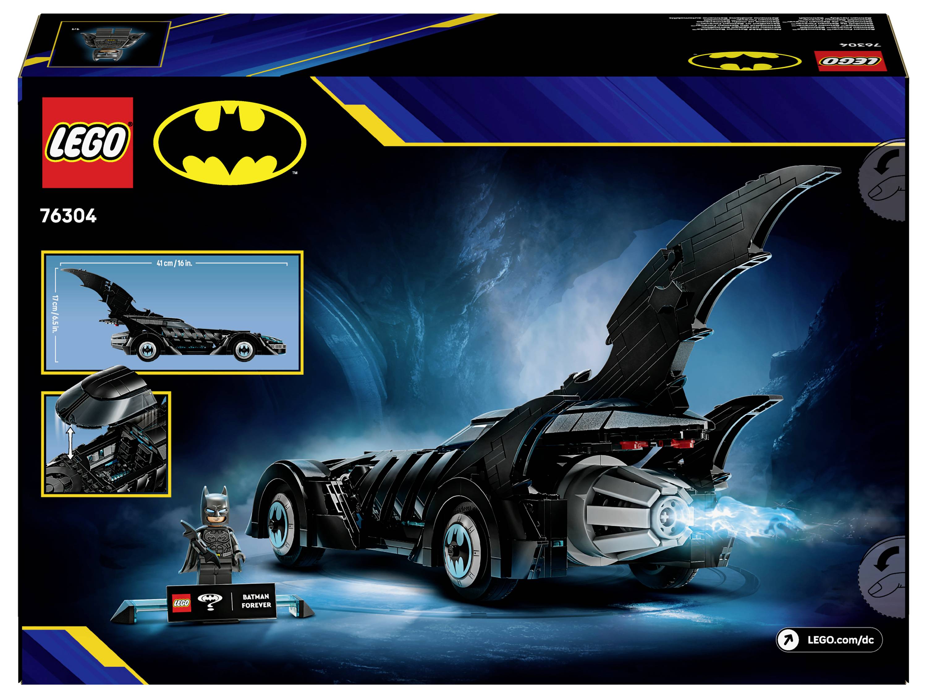 76304 LEGO® MARVEL SUPER HEROES Batman Forever™ Batmobil
