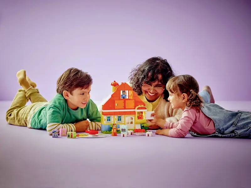 10459 LEGO® DUPLO Bluey Maison familiale de Blueys avec jeu de mémoire