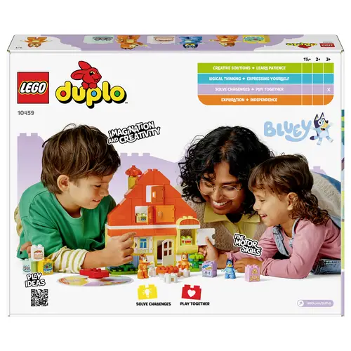 10459 LEGO® DUPLO Bluey Maison familiale de Blueys avec jeu de mémoire 10459 LEGO® DUPLO Bluey Maison familiale de Blueys avec jeu de mémoire
