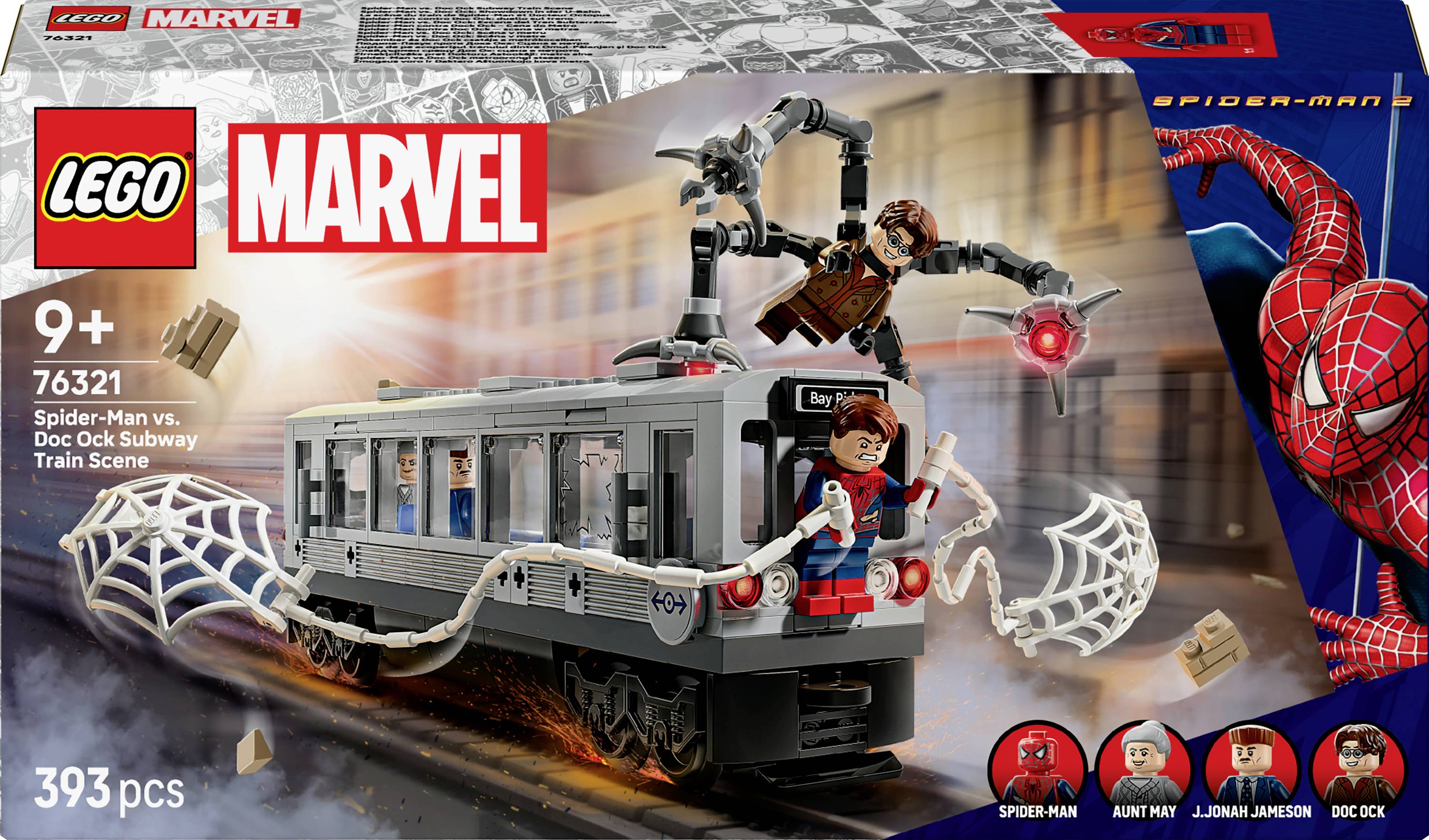 76321 LEGO® MARVEL SUPER HEROES Spider-Man vs Doc Ock: Showdown dans le métro