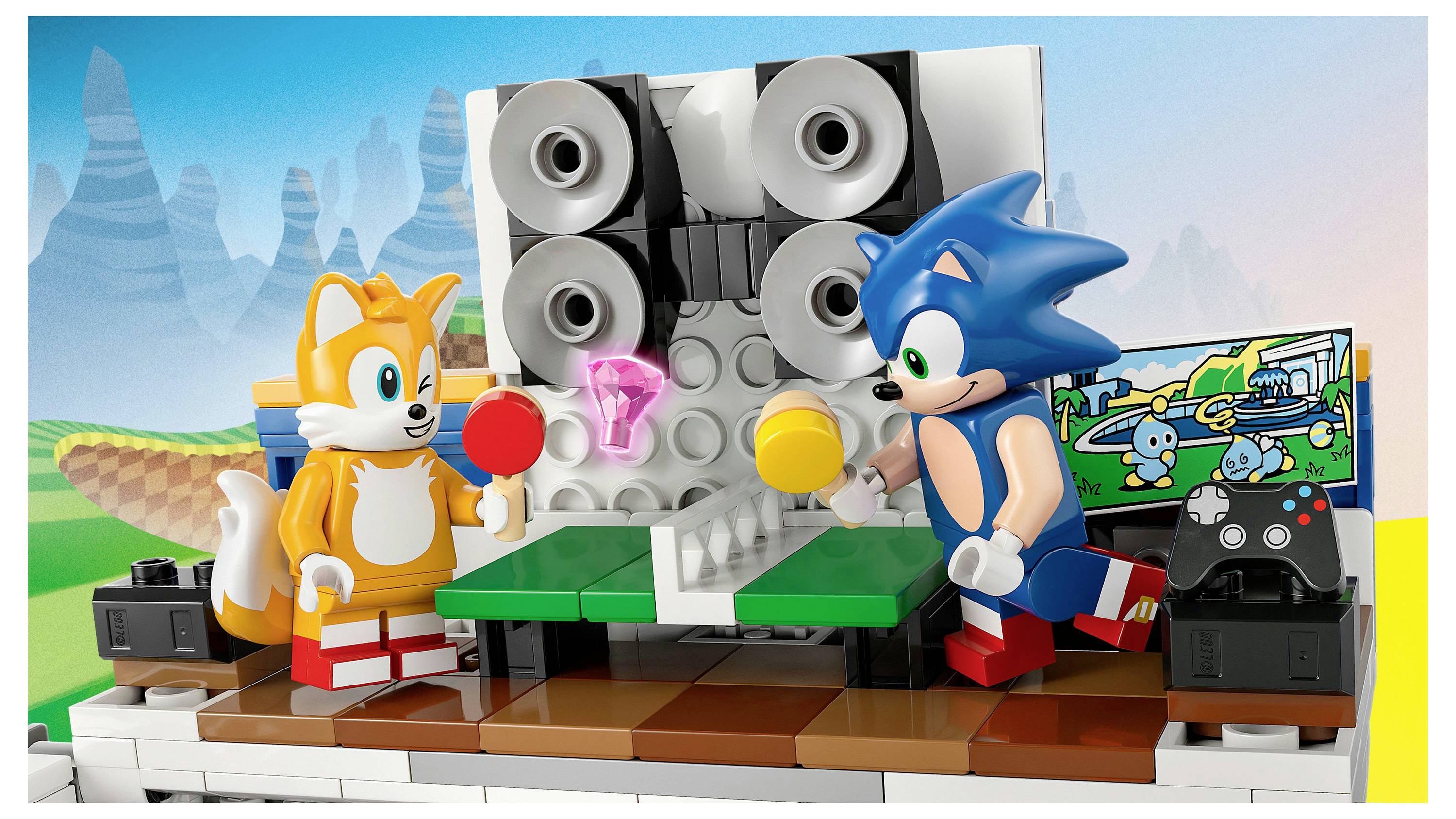 77006 LEGO® Sonic the Hedgehog Truck de commande de l'équipe Sonics