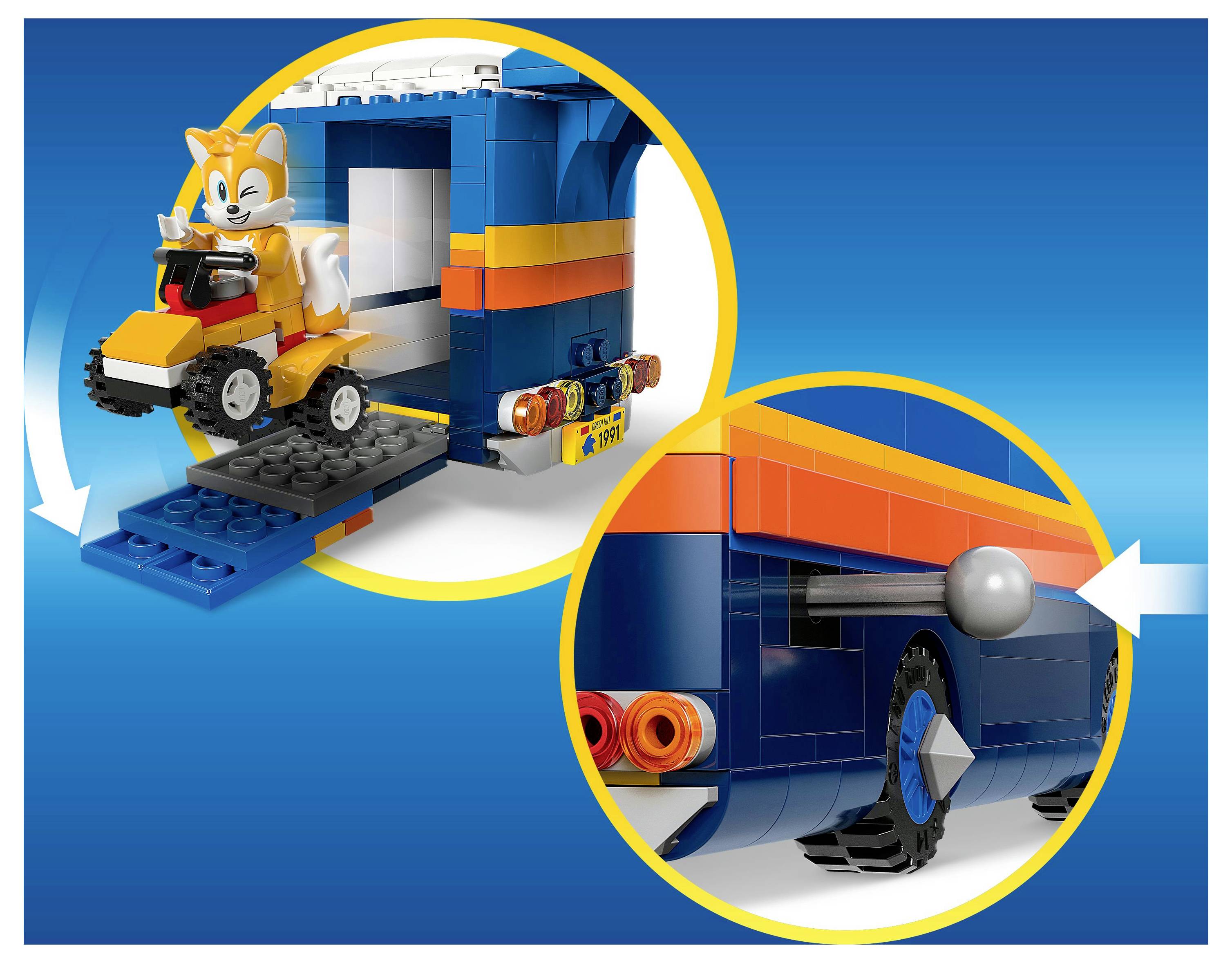 77006 LEGO® Sonic the Hedgehog Truck de commande de l'équipe Sonics