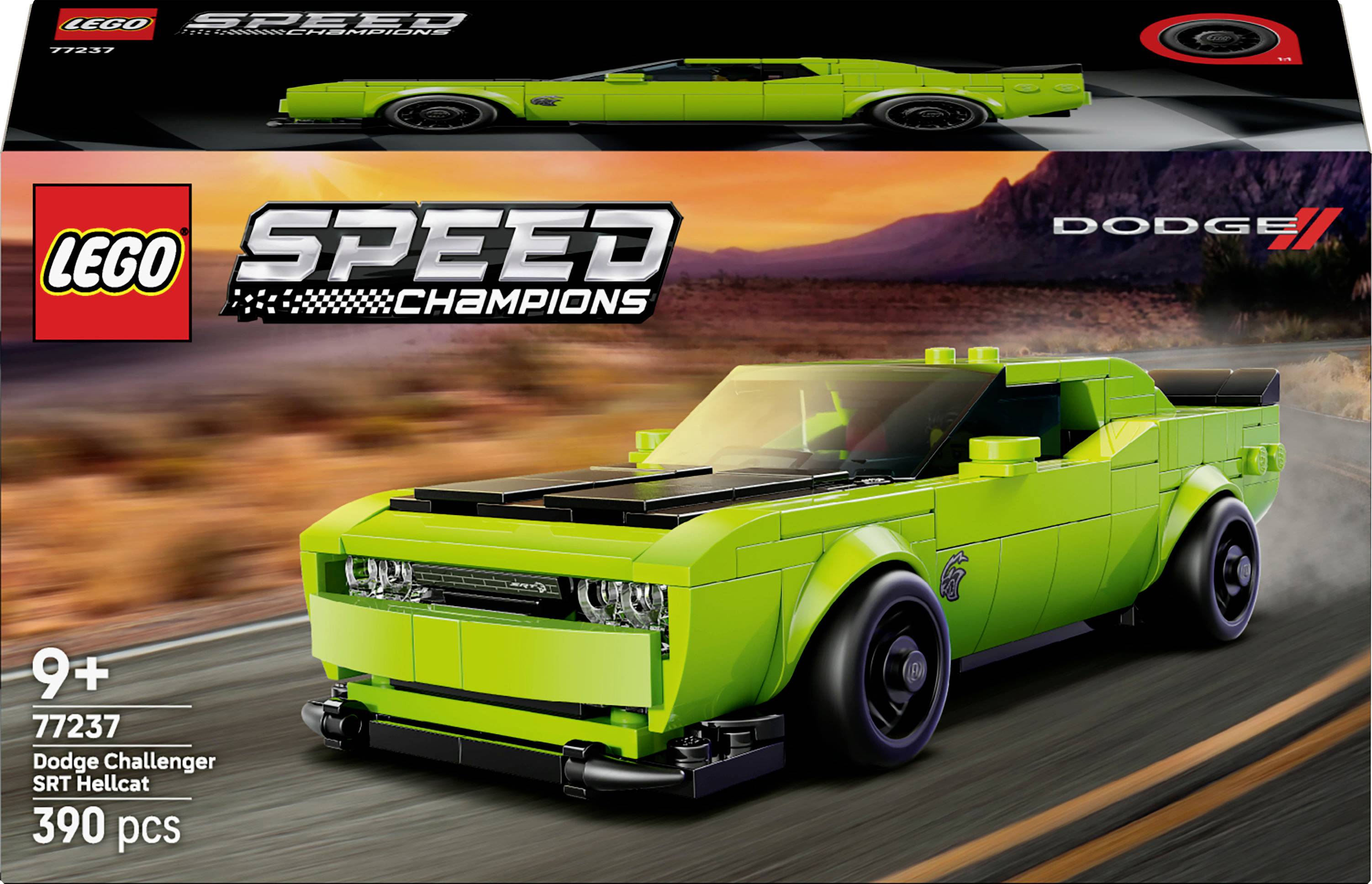 77237 LEGO® SPEED CHAMPIONS Dodge Challenger SRT Hellcat voiture de sport