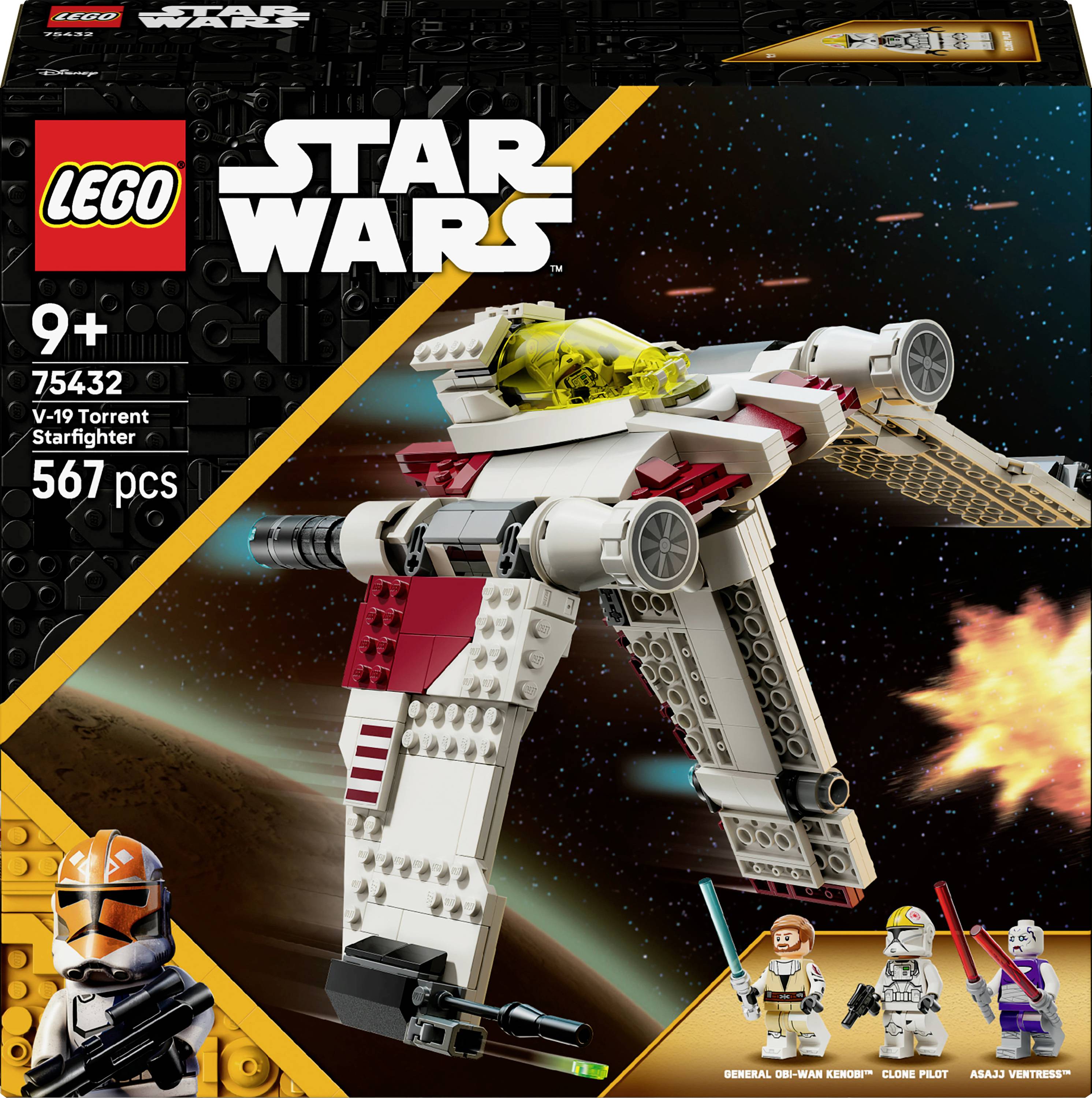 75432 LEGO® STAR WARS™ V-19 Chasseur d'étoiles Torrent