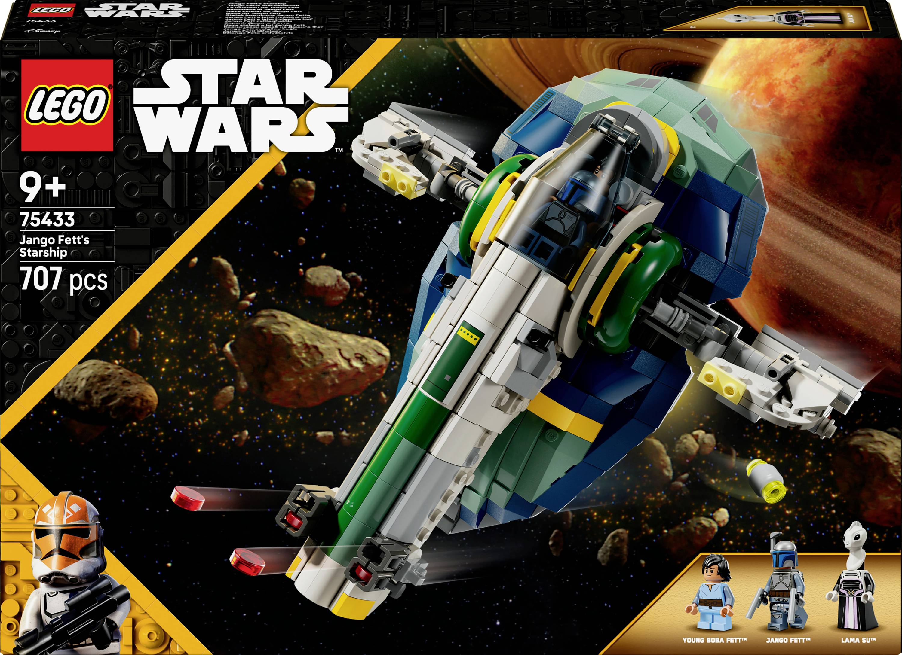 75433 LEGO® STAR WARS™ Le vaisseau étoilé de Jango Fett