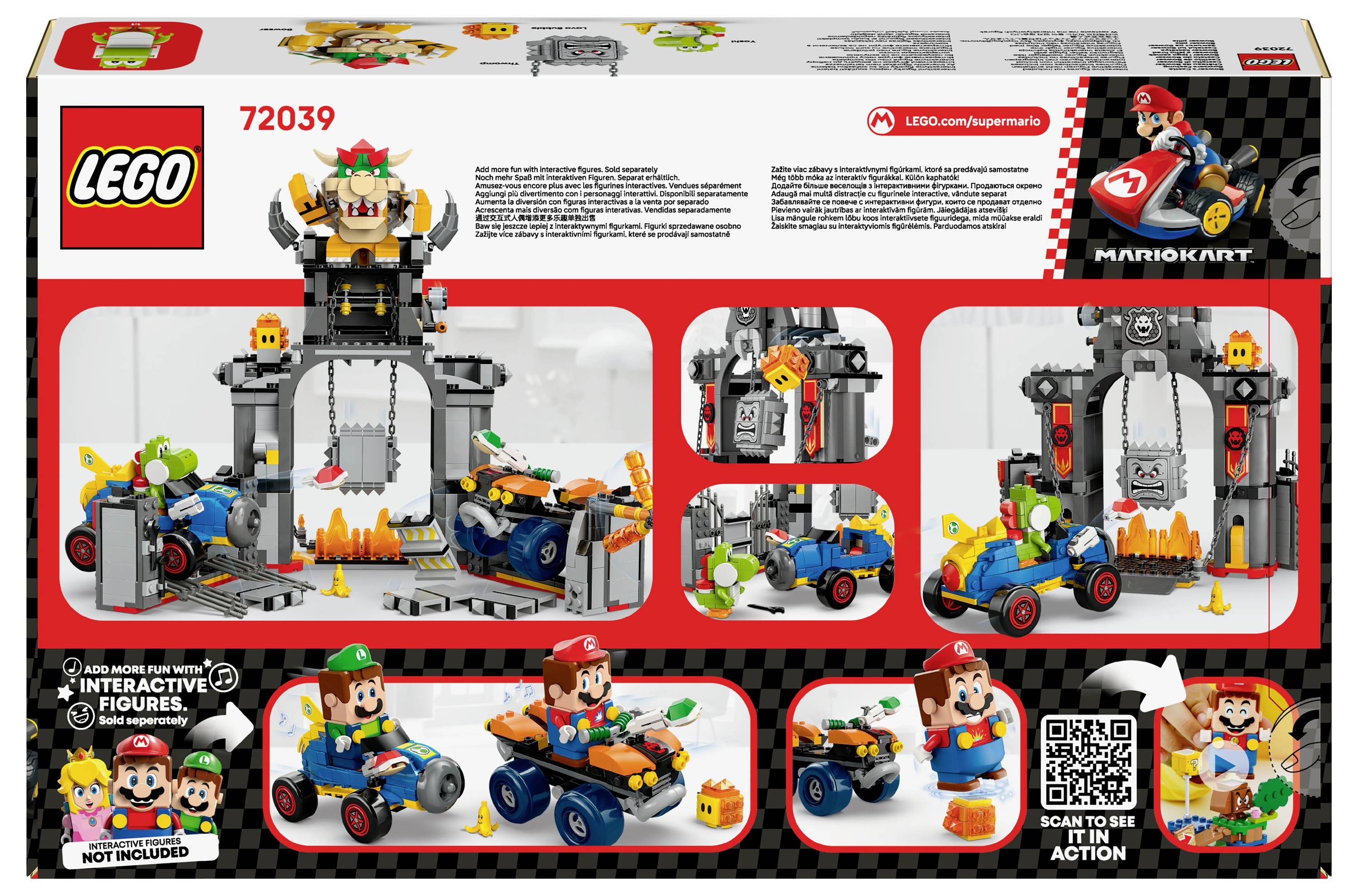 72039 LEGO® Super Mario™ Mario Kart™ - La forteresse de Bowser