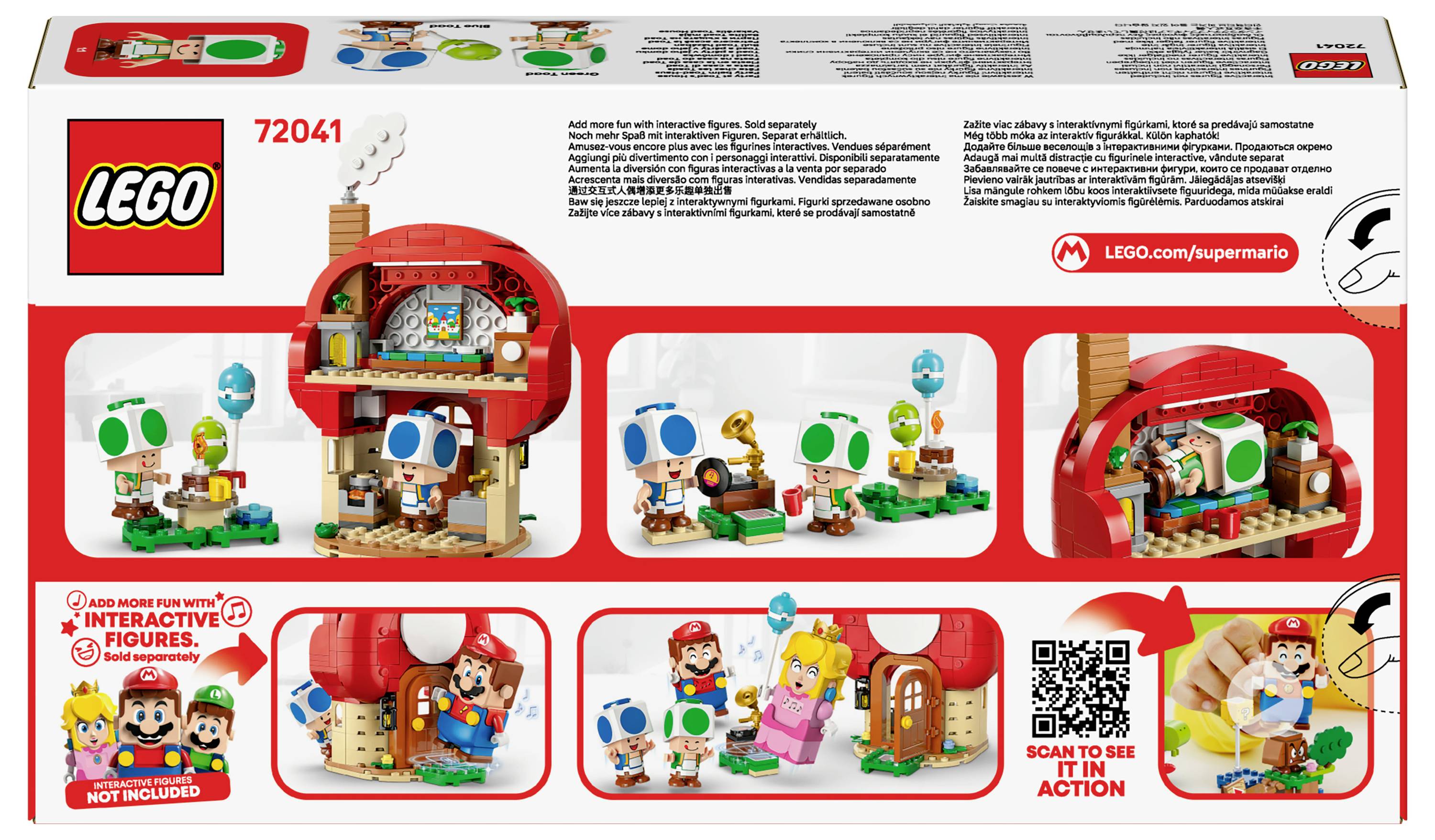 72041 LEGO® Super Mario™ Party à la Maison Toad