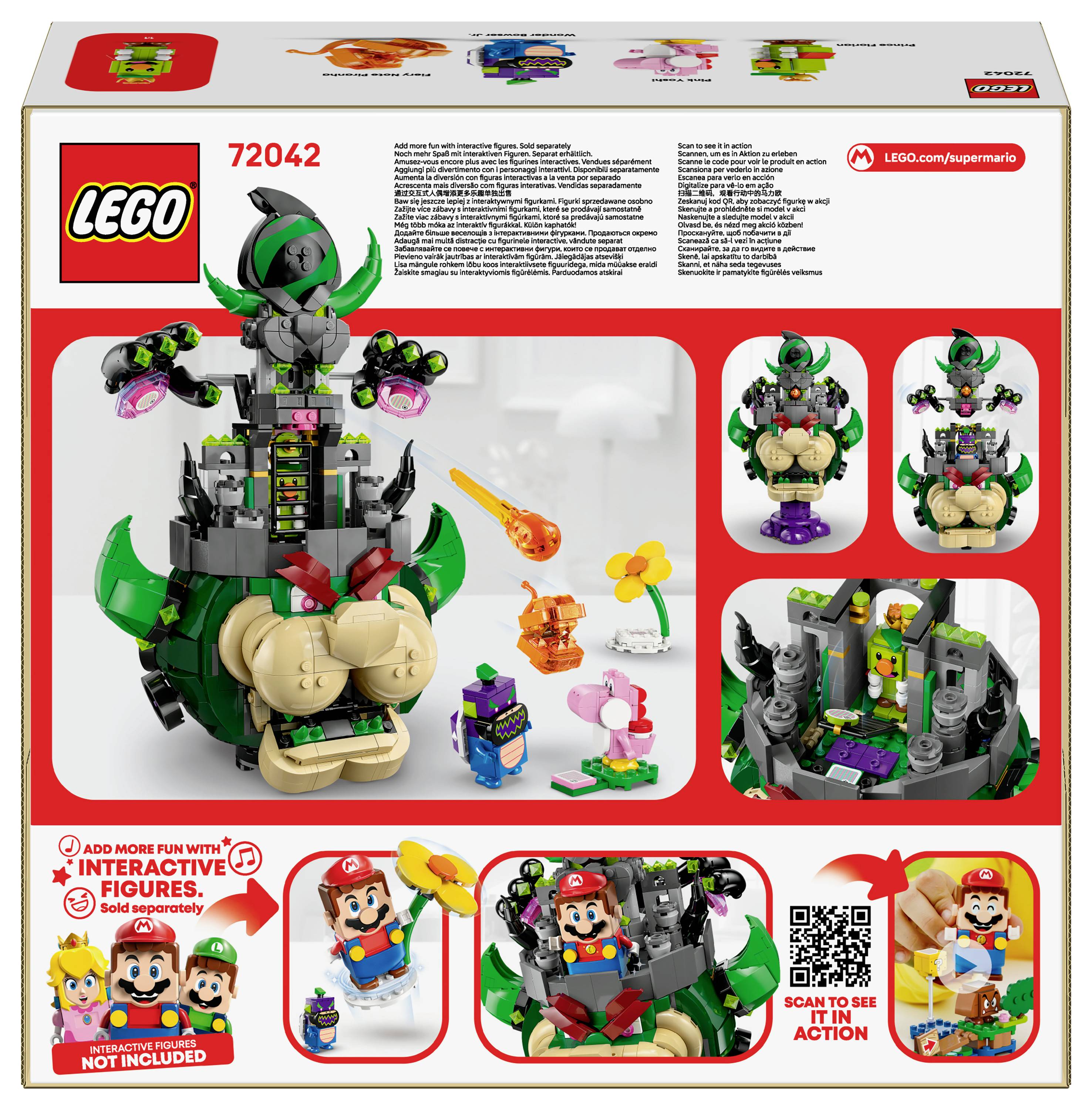 72042 LEGO® Super Mario™ Prince Florian et Château-Bowser
