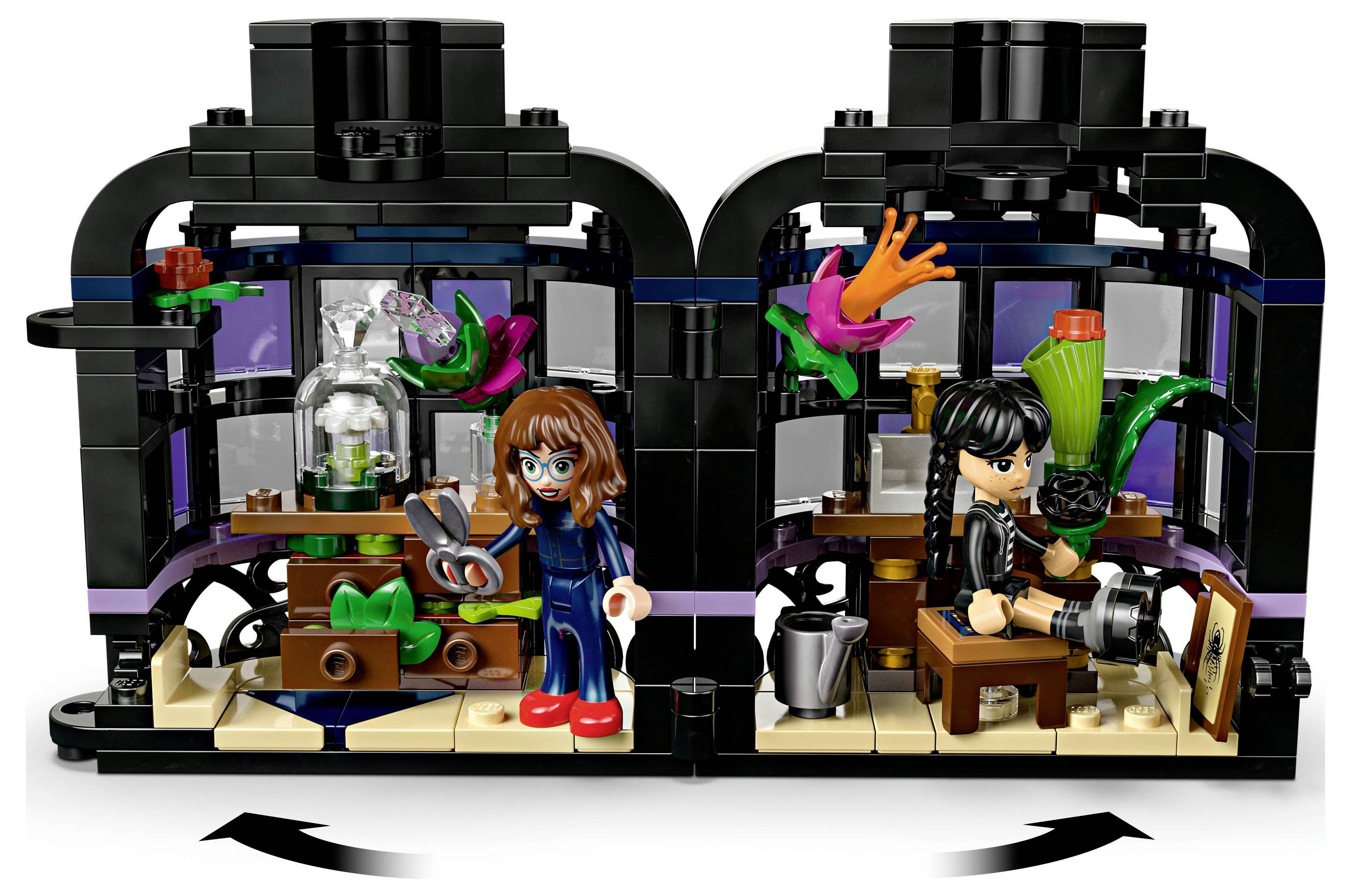 76784 LEGO® Wednesday Dahlia noir