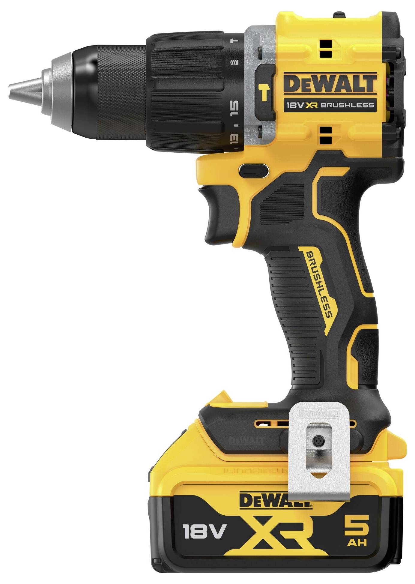 DEWALT DCD799P2T-QW 2 vitesses-Perceuse-visseuse à percussion sans fil + 2 batteries, + chargeur, + mallette
