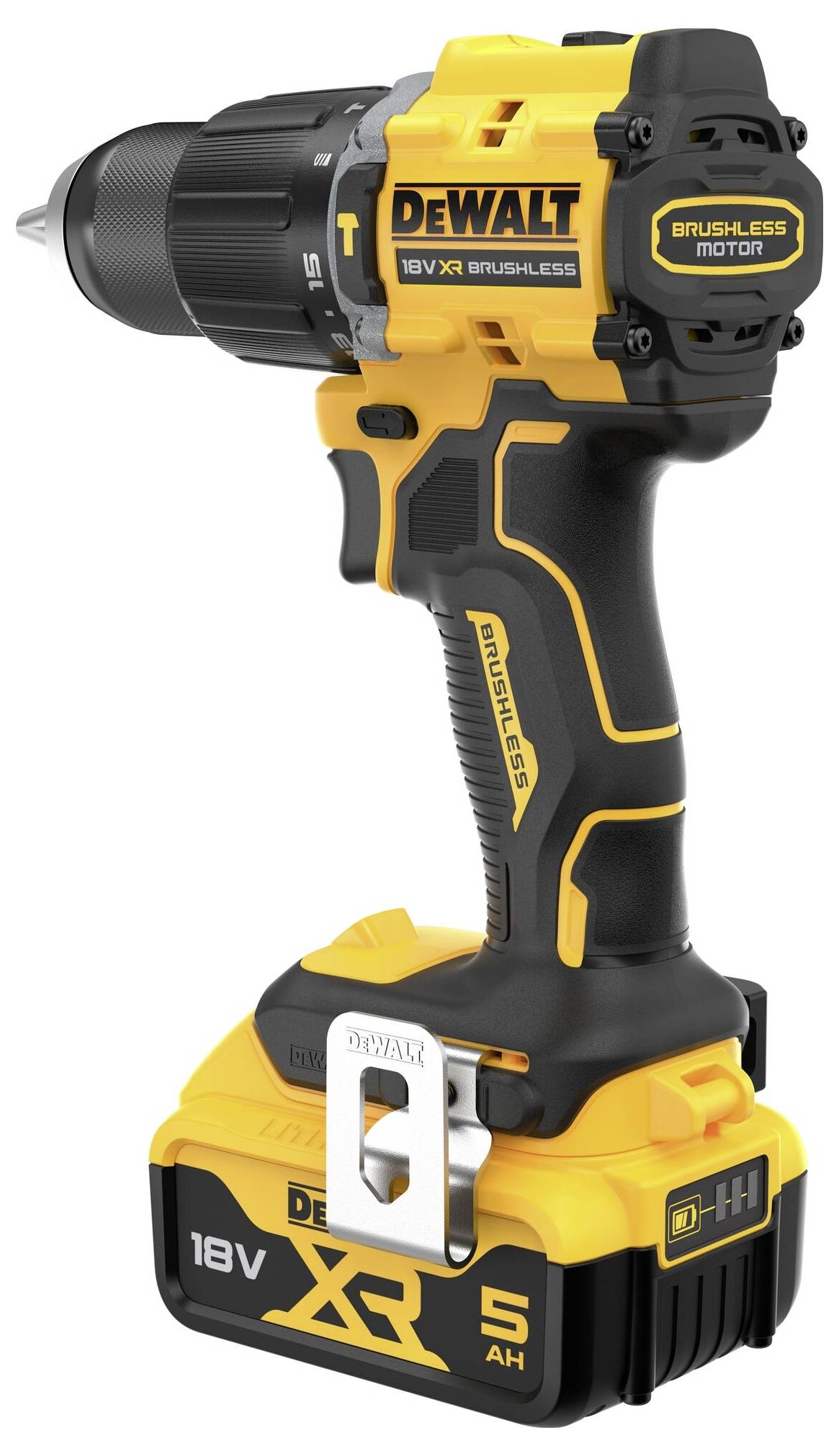 DEWALT DCD799P2T-QW 2 vitesses-Perceuse-visseuse à percussion sans fil + 2 batteries, + chargeur, + mallette