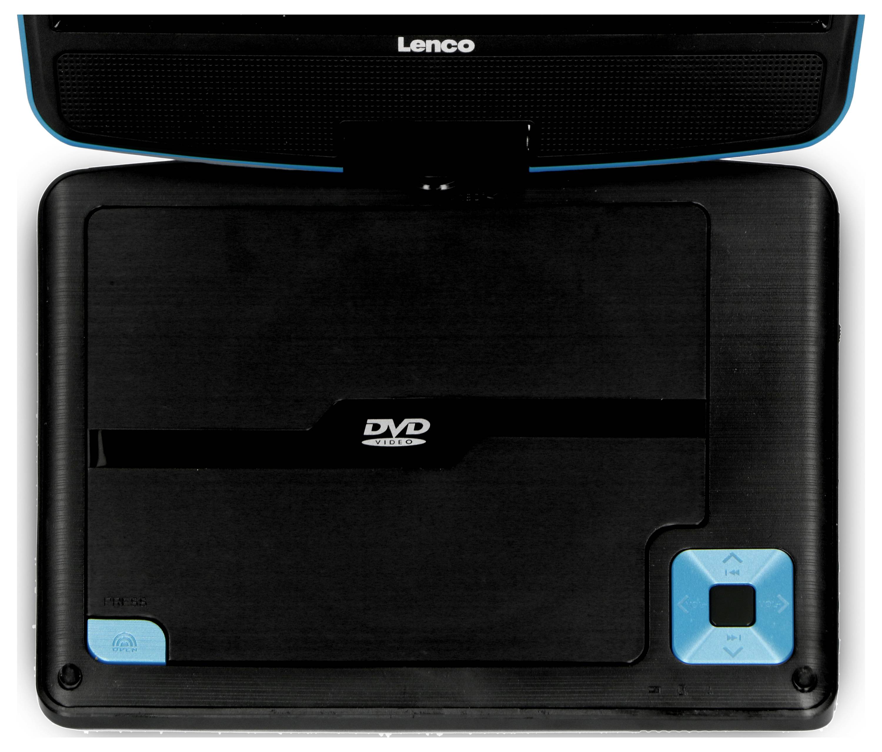 Lenco DVP-910BU Téléviseur portable avec lecteur DVD