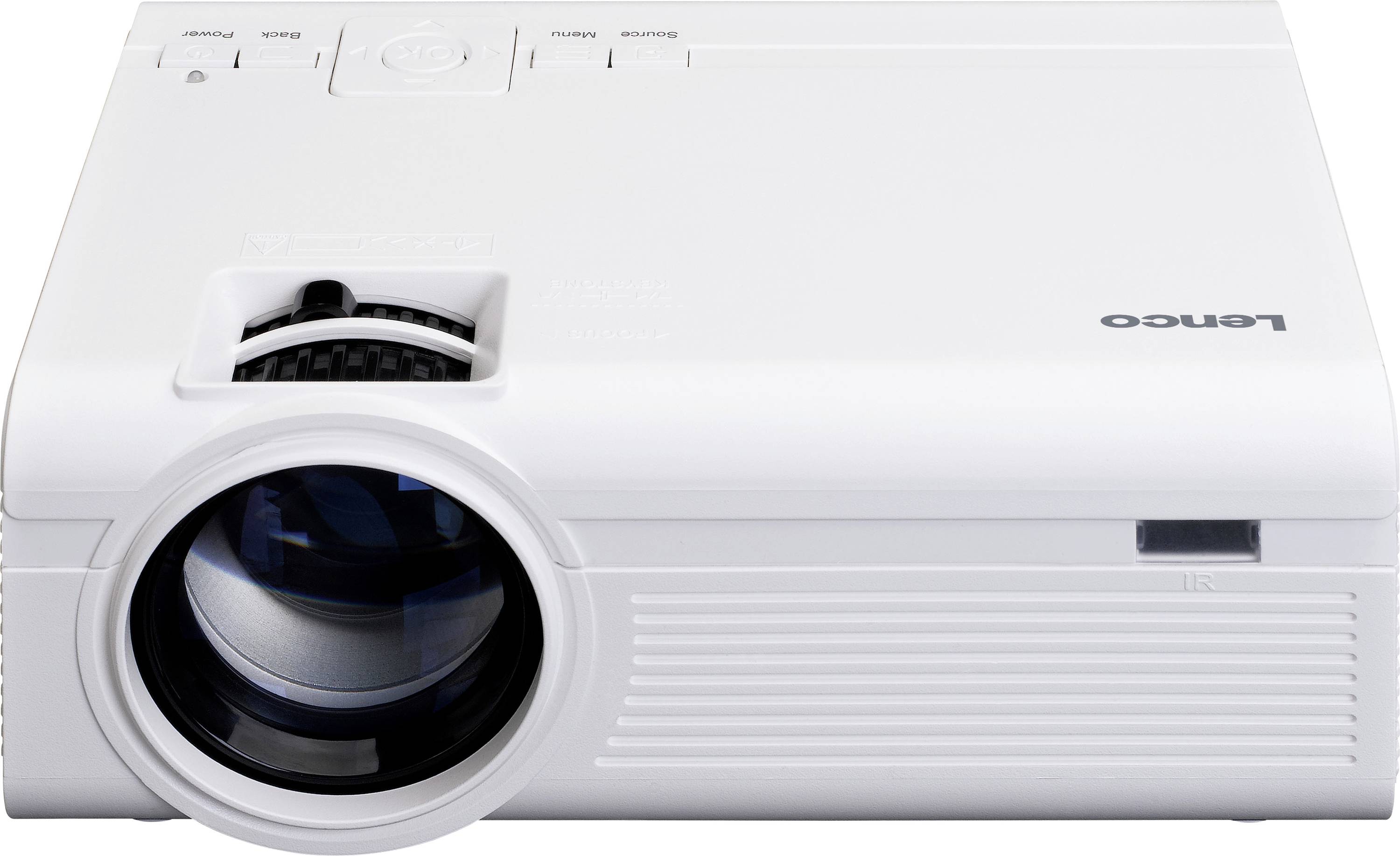 Lenco Projecteur Lenco LPJ-280WH - Beamer mit hoher Auflösung