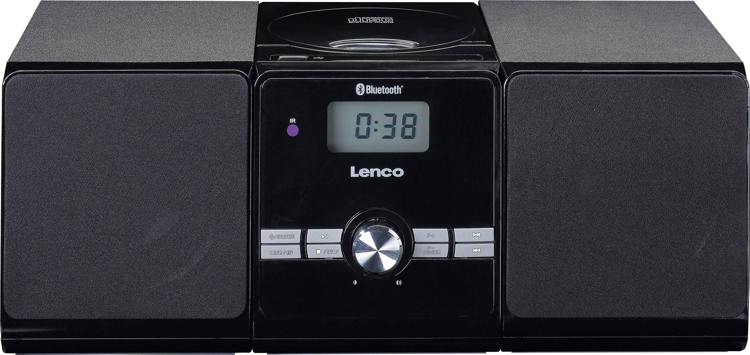 Lecteur CD enfants Lenco MC-030BK noir