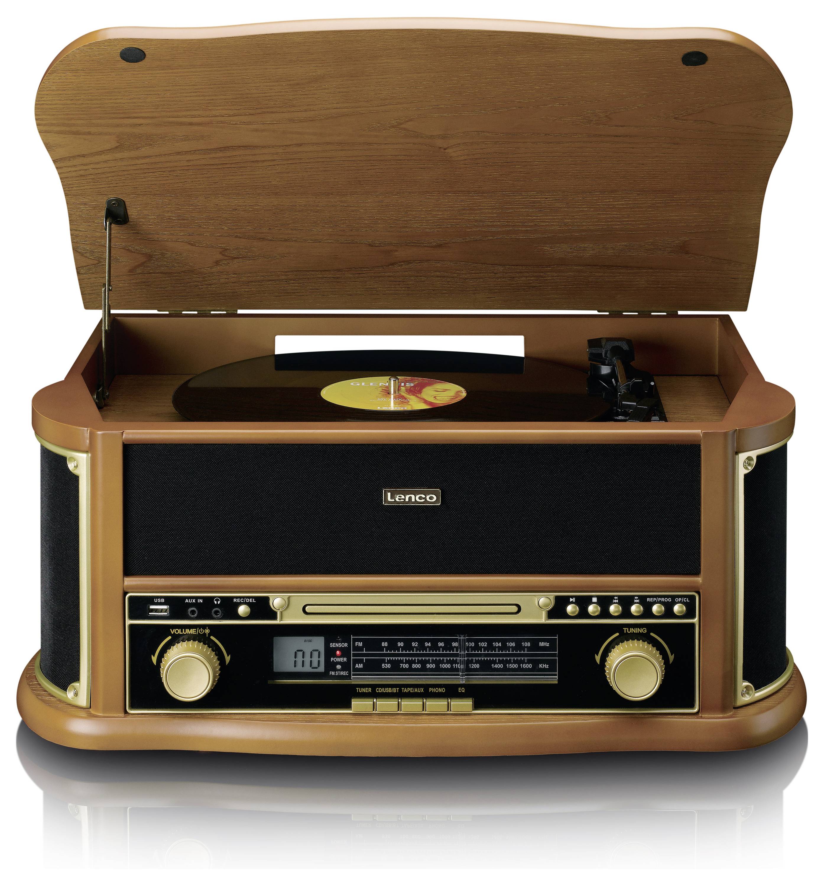 Lenco TCD-2551WD Platine bois