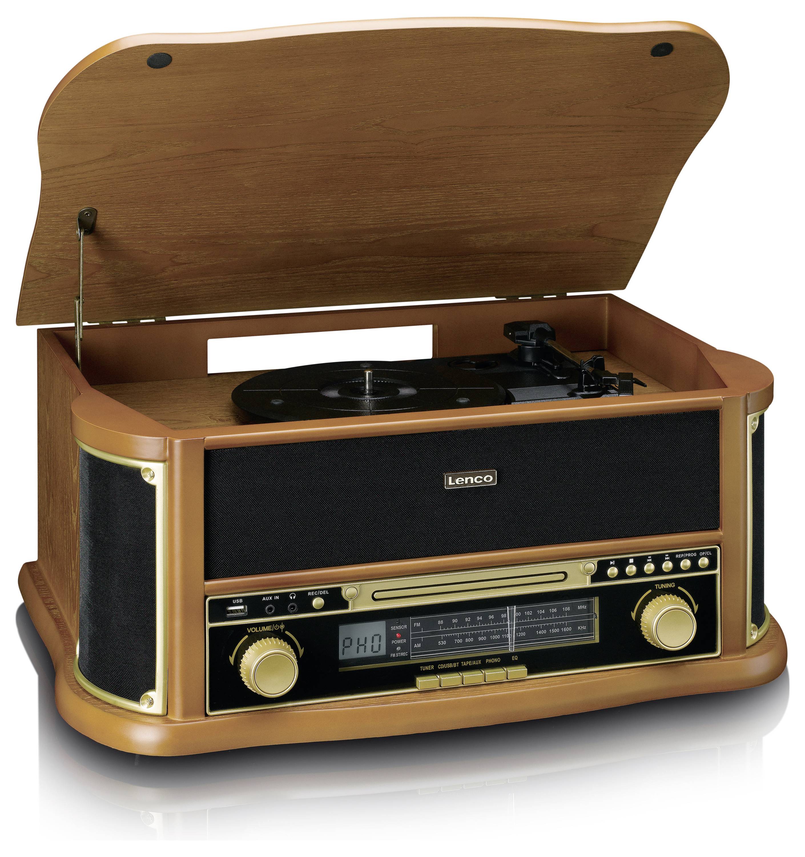 Lenco TCD-2551WD Platine bois