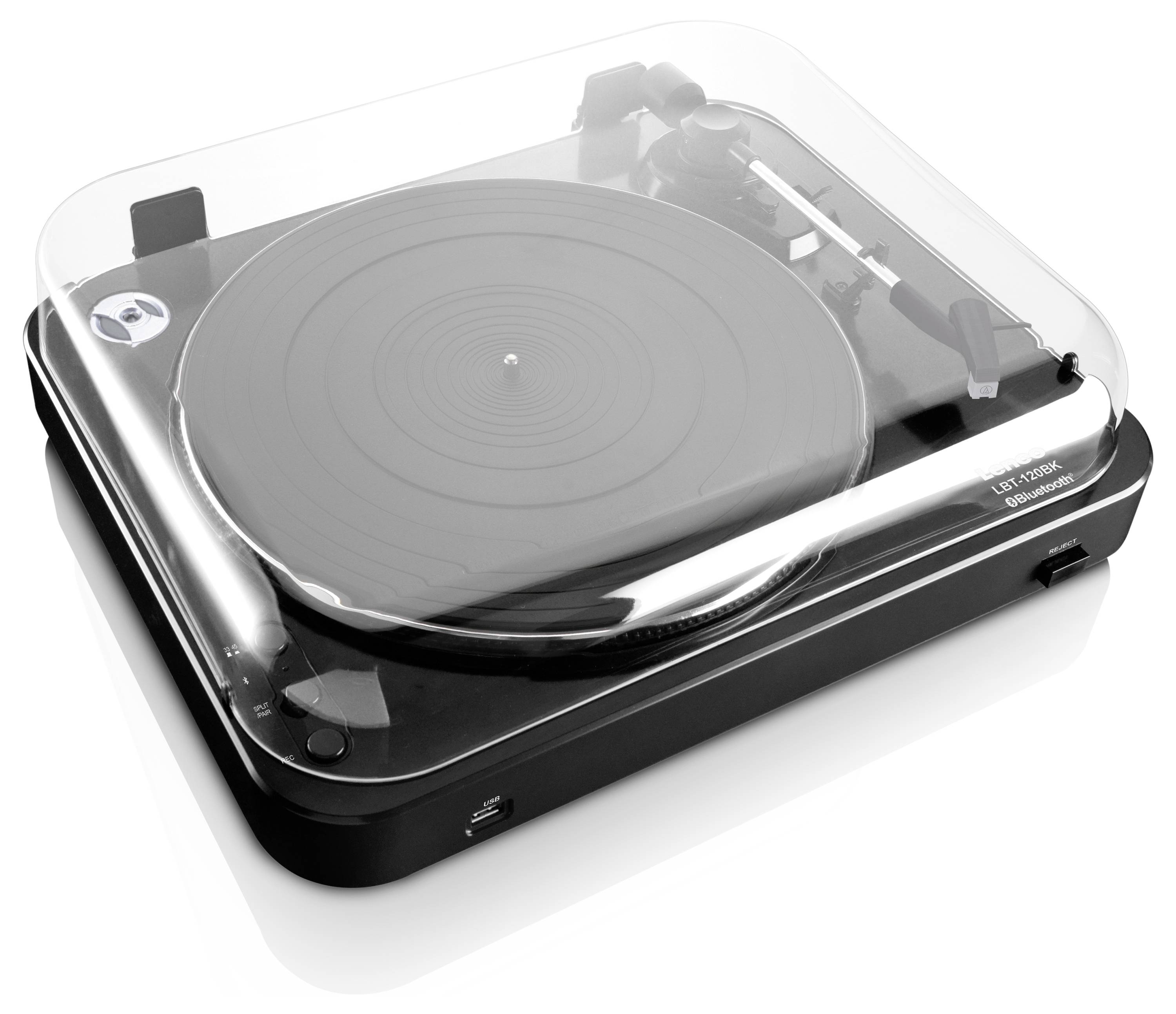 Lenco LBT-120BK Platine noir