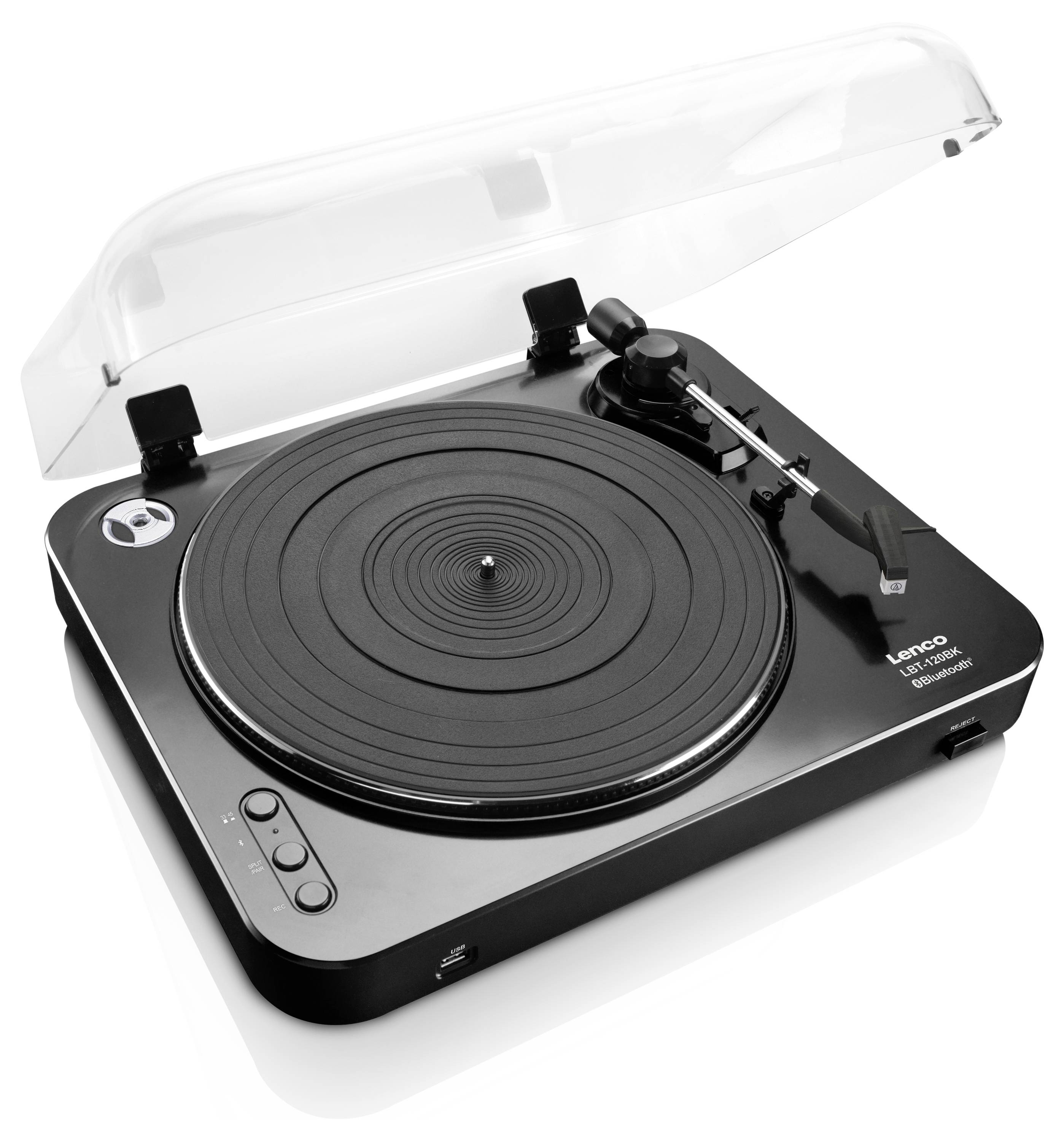 Lenco LBT-120BK Platine noir