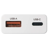 VOLTCRAFT UC-1C1A25W01 Chargeur USB 25 W 1x USB-A, 1x USB-C® Fast Charge, Power Delivery 3.0 blanc GaN VOLTCRAFT UC-1C1A25W01 Chargeur USB 25 W 1x USB-A, 1x USB-C® Fast Charge, Power Delivery 3.0 blanc GaN
