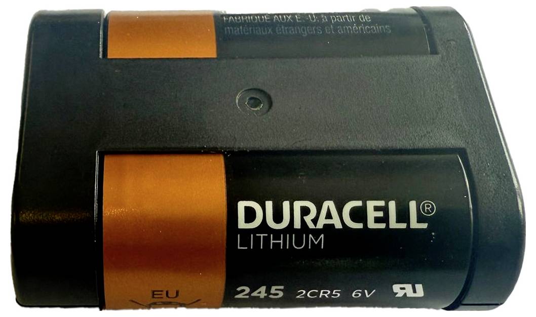 Duracell Pile photo 2CR5 lithium 1400 mAh 6 V 1 pc(s)