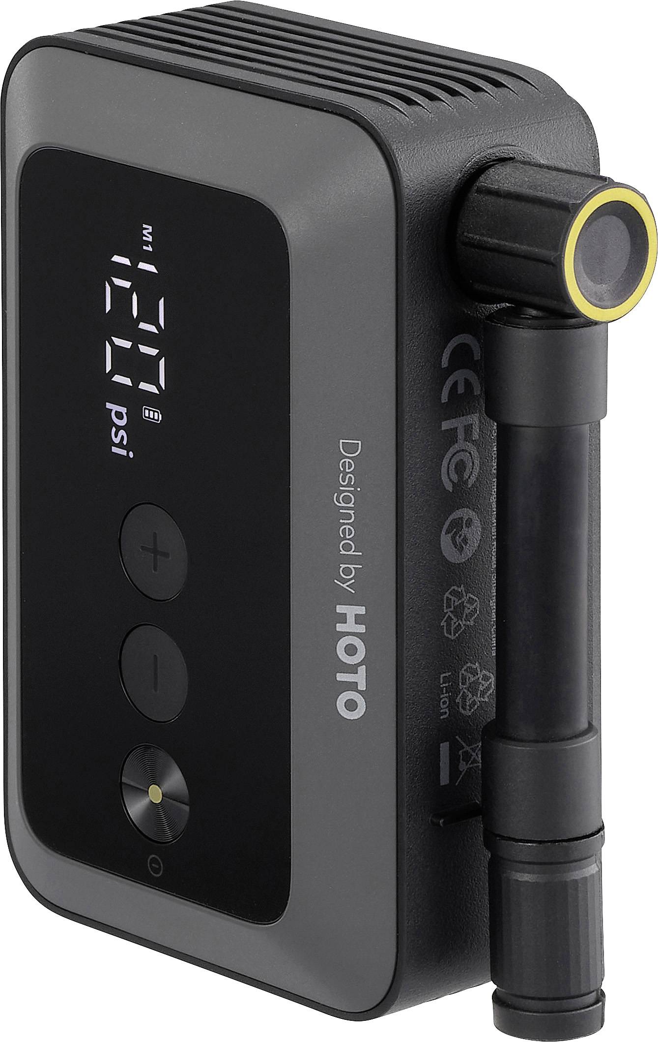 HOTO HOE0013GL Compresseur sans fil QWCQA002 10 bar coupure automatique, écran numérique