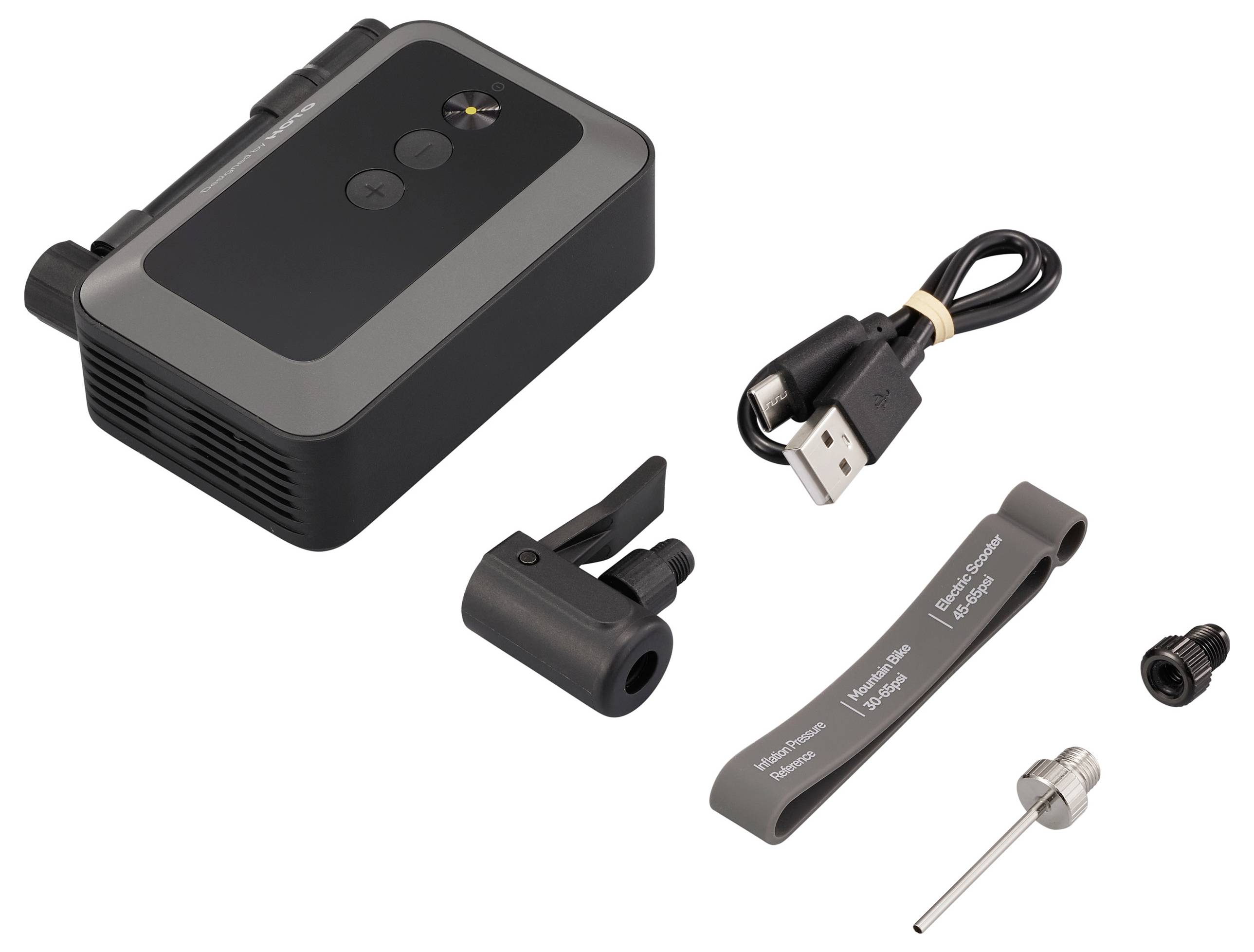 HOTO HOE0013GL Compresseur sans fil QWCQA002 10 bar coupure automatique, écran numérique