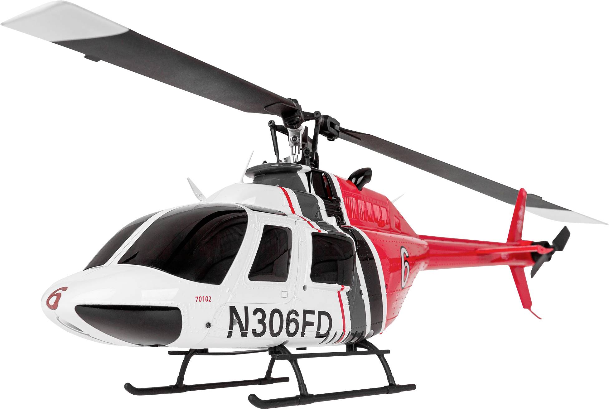 Amewi Bell 206 PRO Hélicoptère RC prêt à voler (RtF)