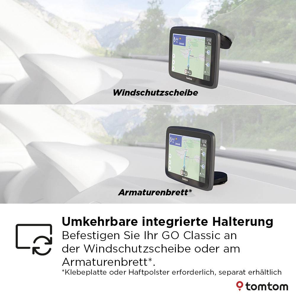 TomTom GO Classic EU 6" EU27 2. Generation GPS pour automobile 6 pouces