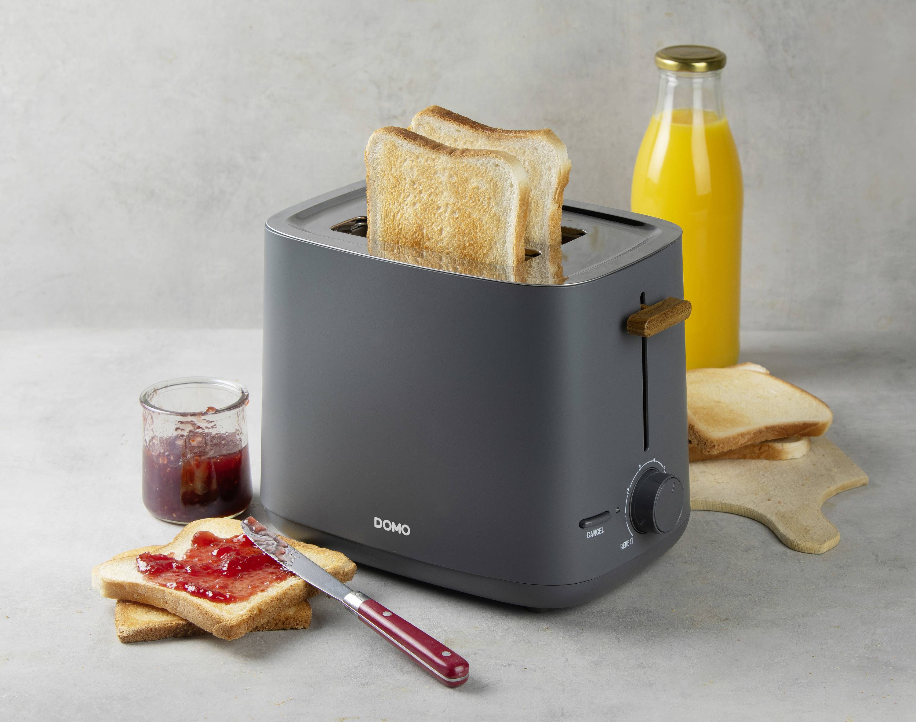 DOMO TOASTER 'Wood You' - für 2 Toasts Grille-pain