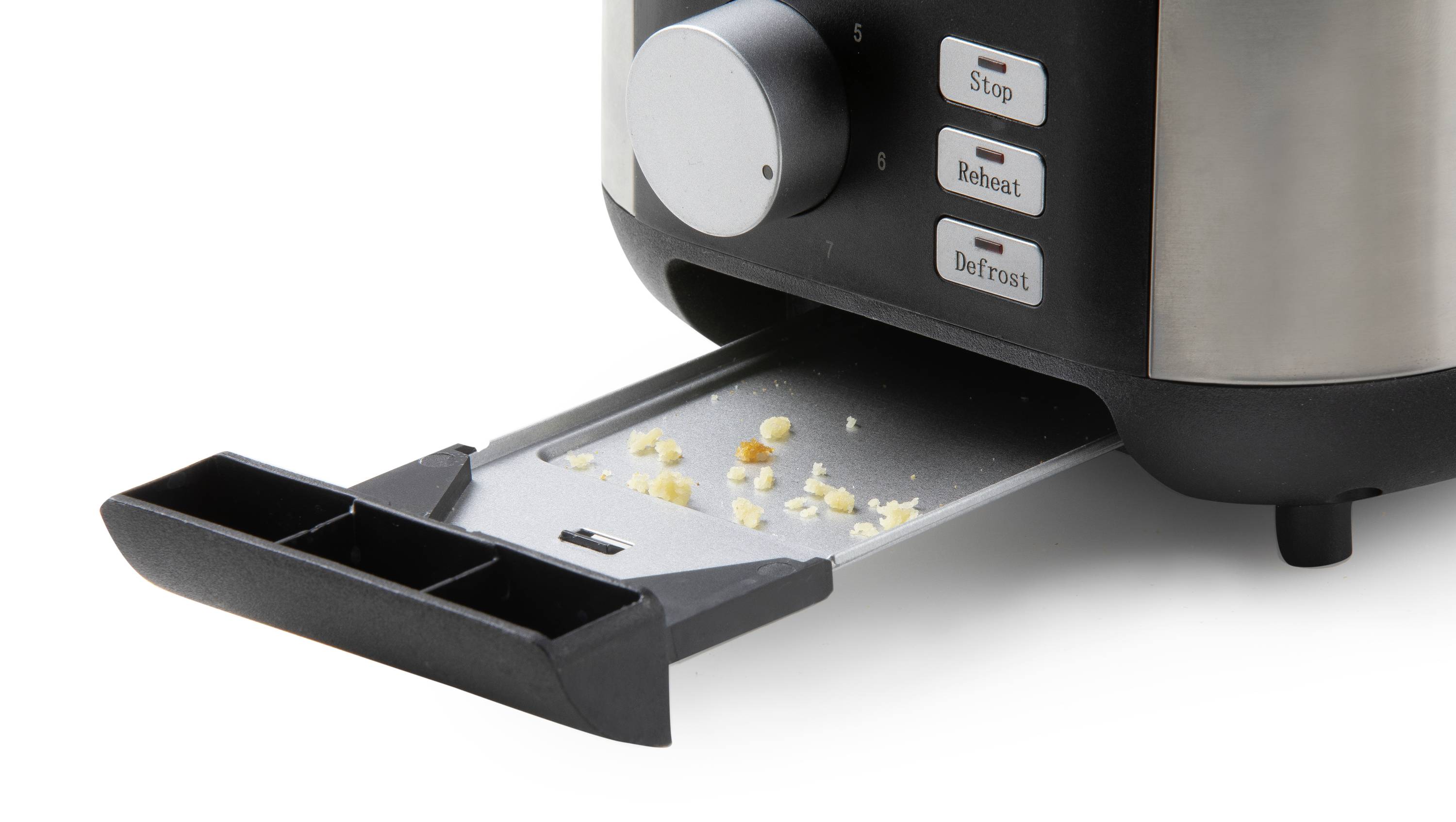 DOMO TOASTER 2 Schlitze für 4 Toasts Grille-pain