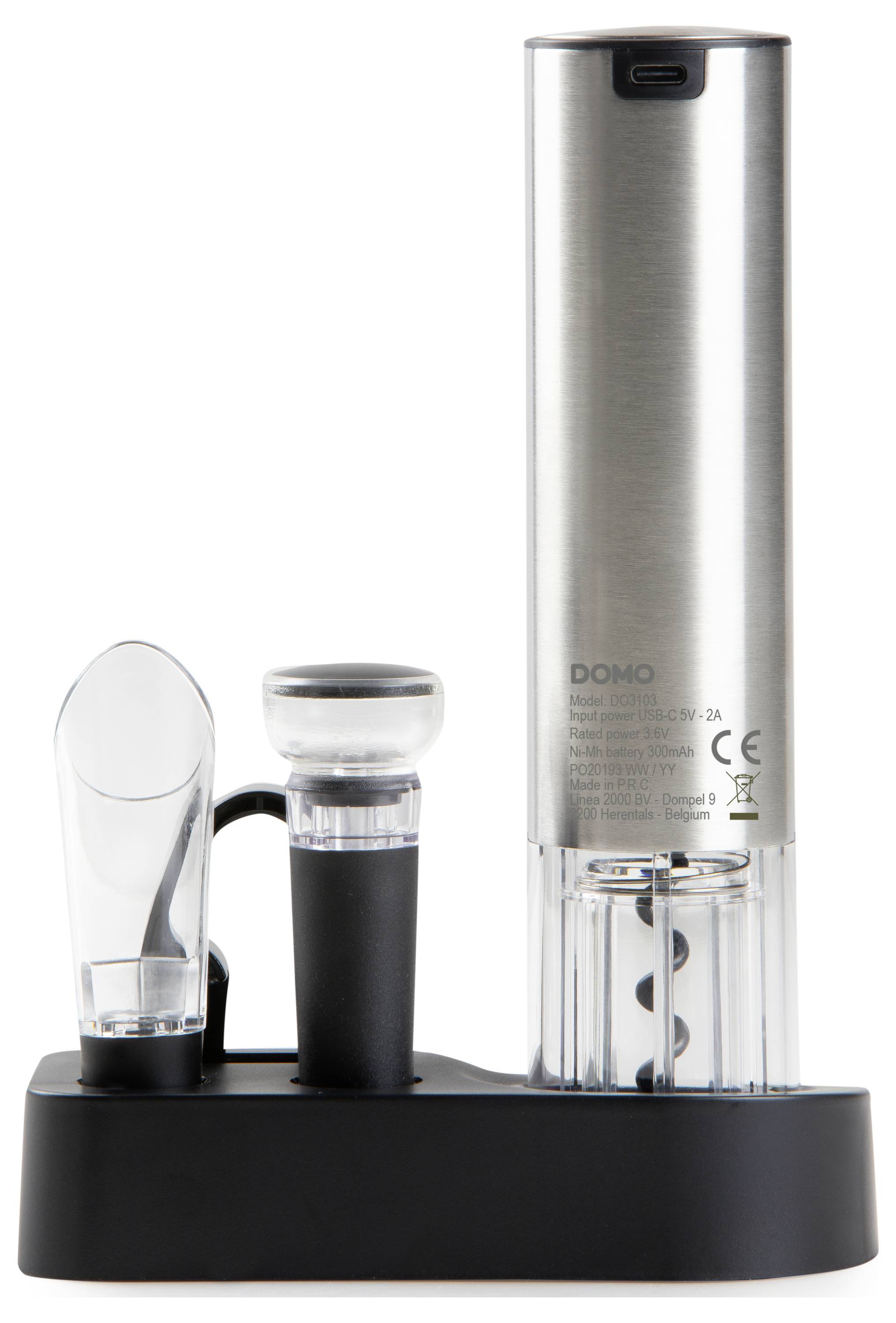 DOMO DO3103 Kit DOMO - DÉCAPSULEUR RECHARGEABLE