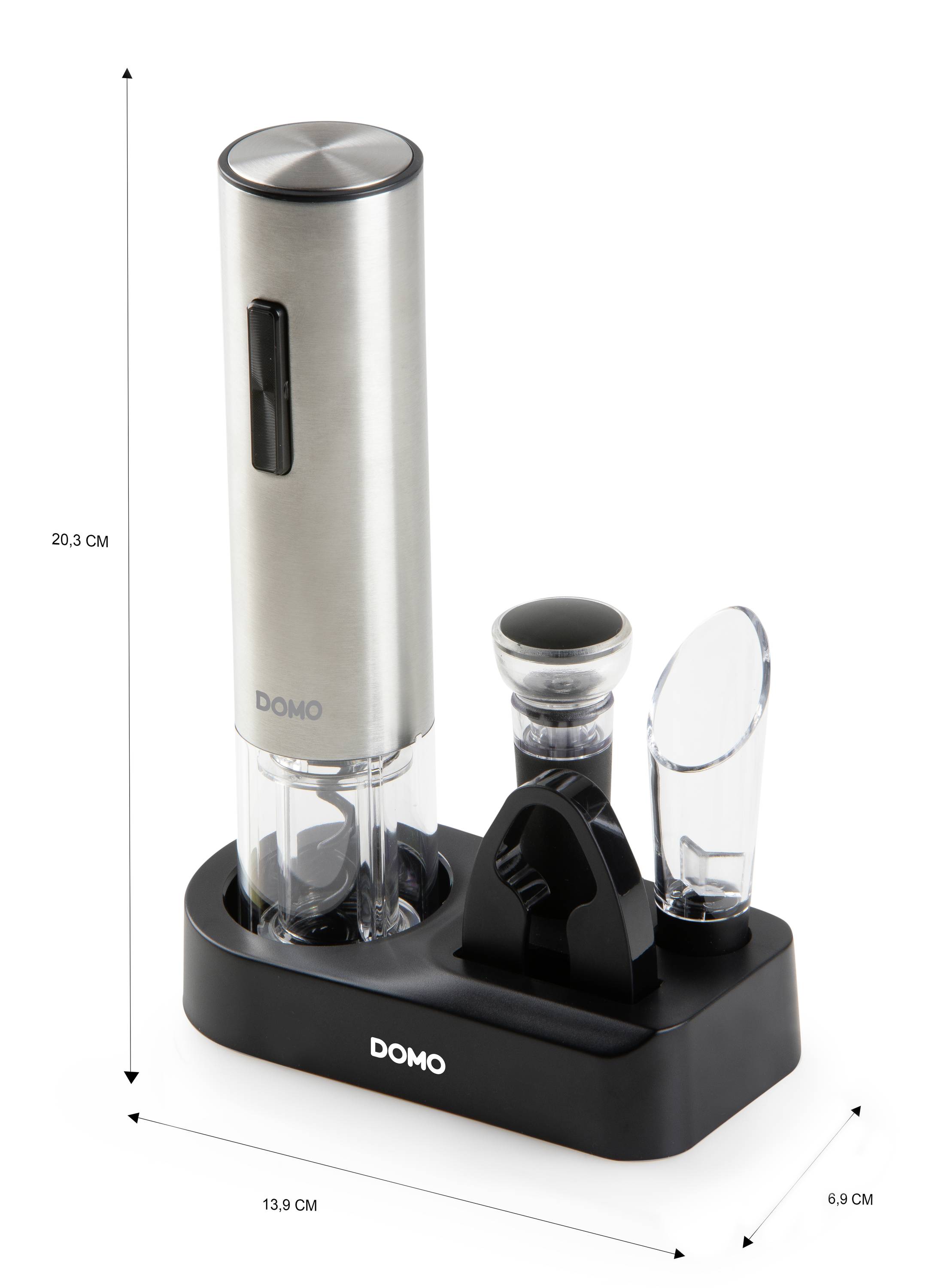 DOMO DO3103 Kit DOMO - DÉCAPSULEUR RECHARGEABLE