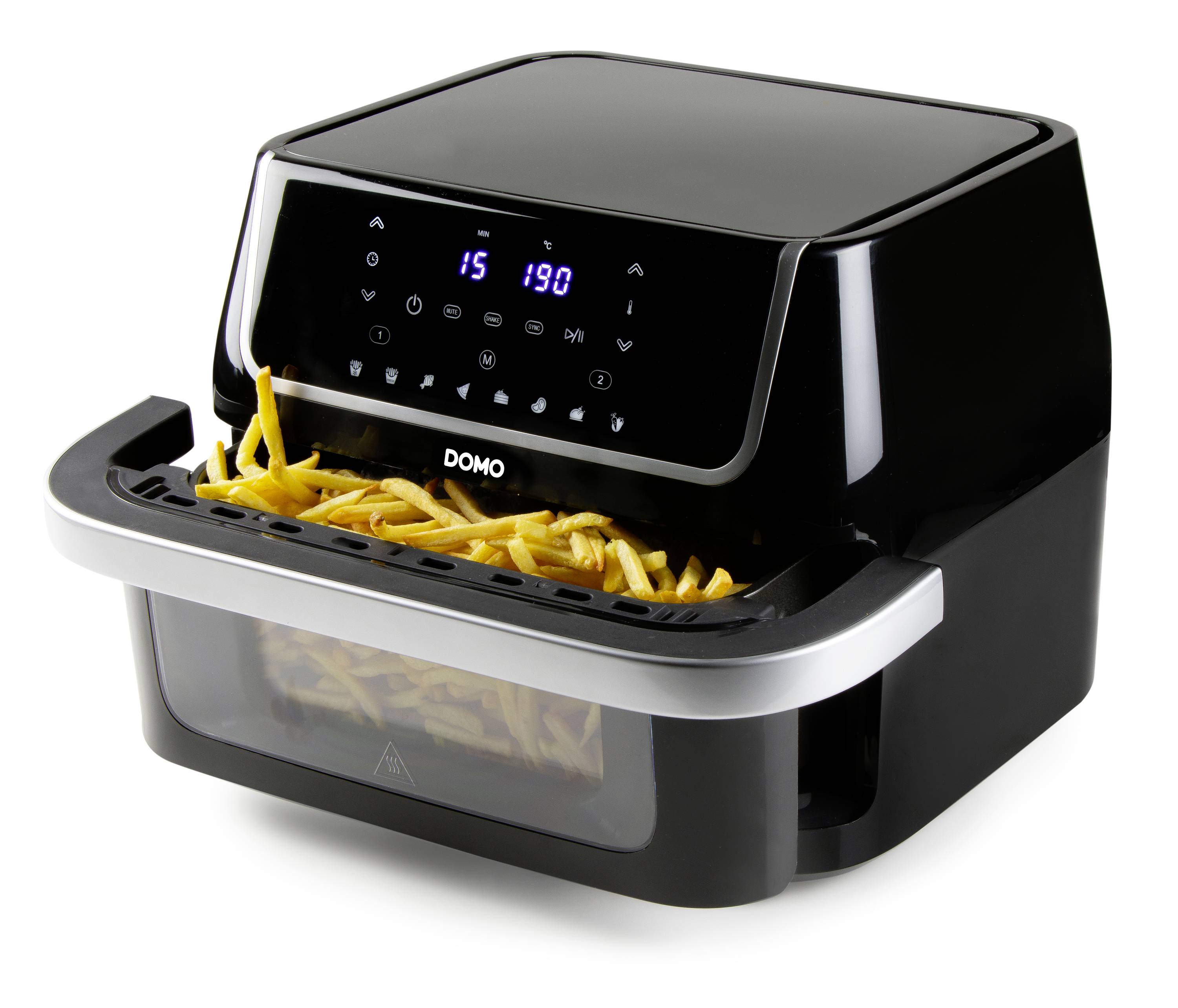 DOMO Heißluft-Fritteuse 10L Friteuse 10 l