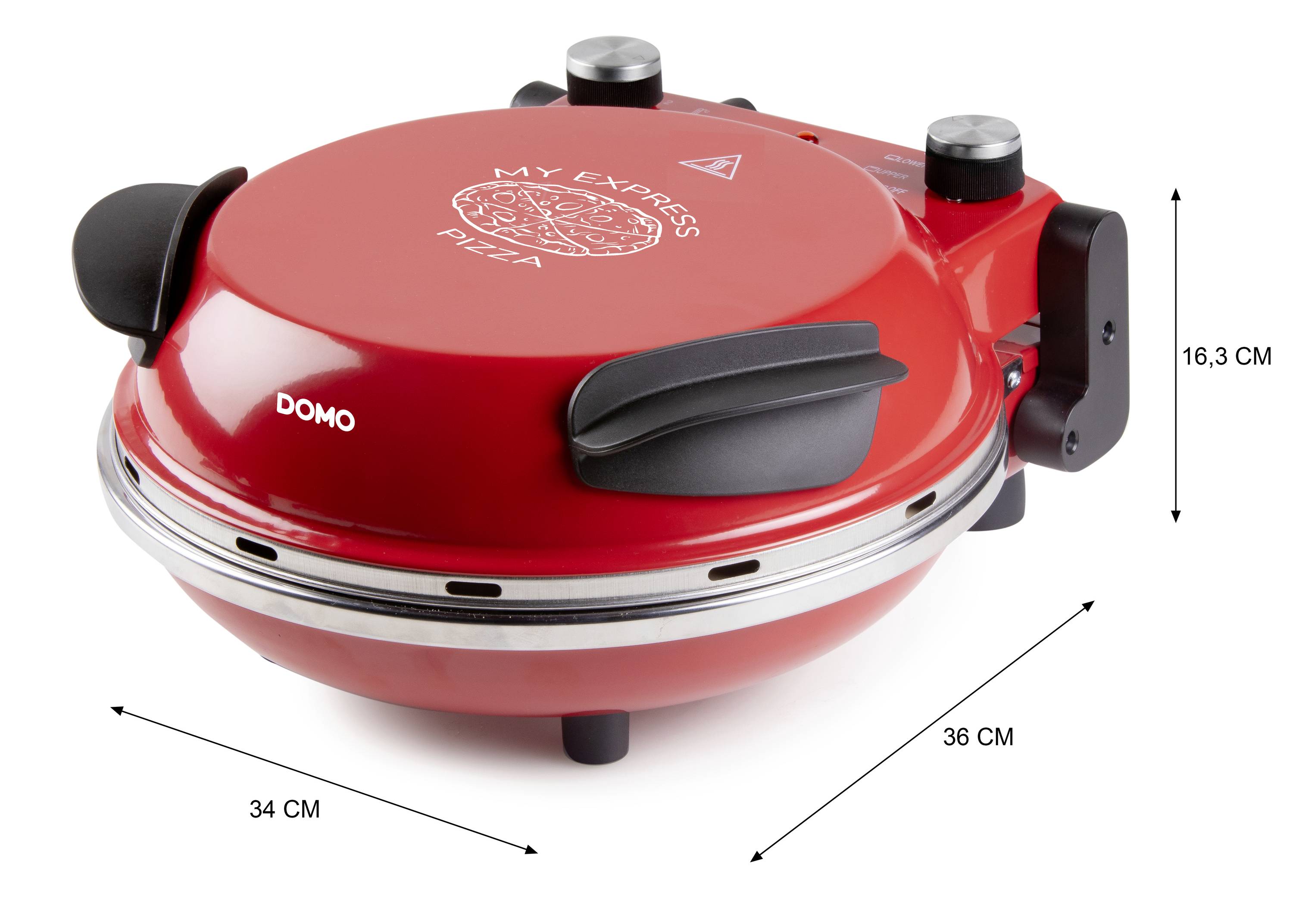 DOMO ELEKTRISCHER PIZZAOFEN Mixeur cuiseur