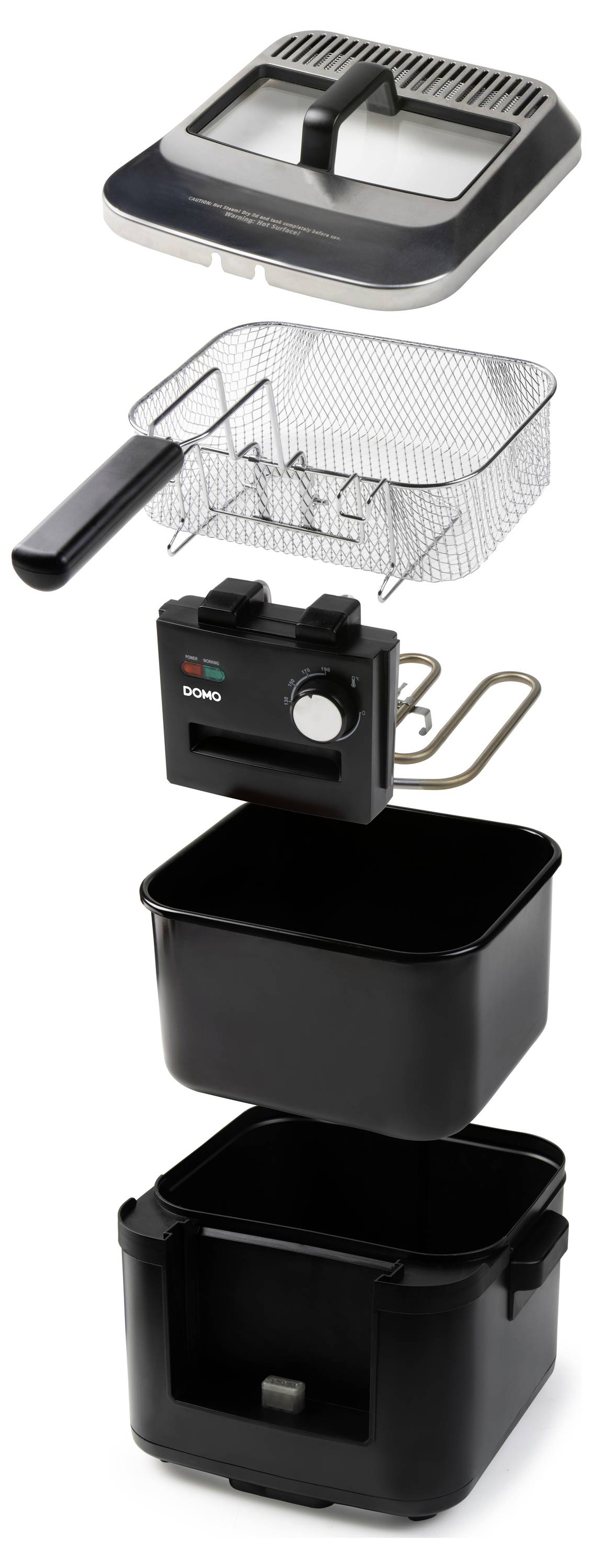 DOMO FRITTEUSE 4L Friteuse