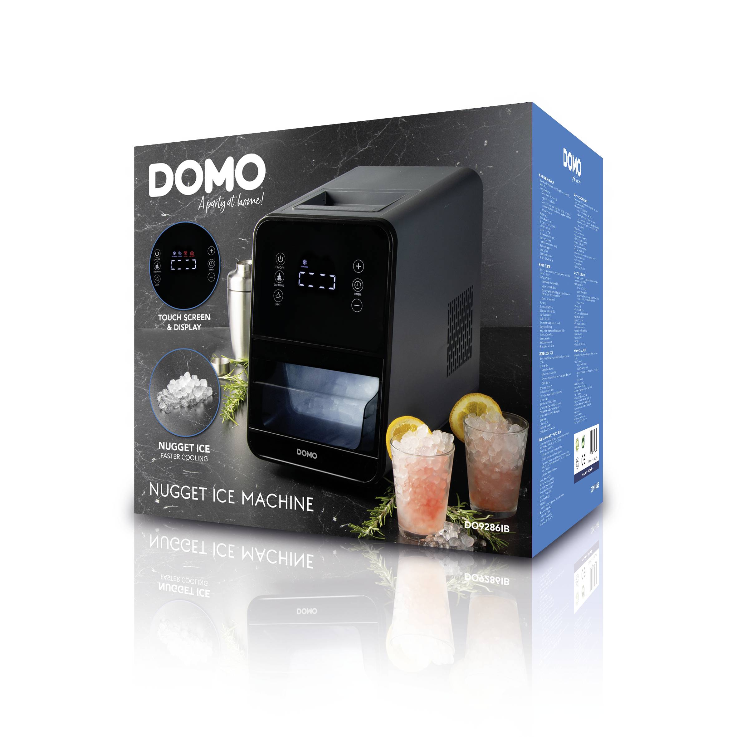 DOMO EISWÜRFELMASCHINE Machine à glaçons 1.5 l