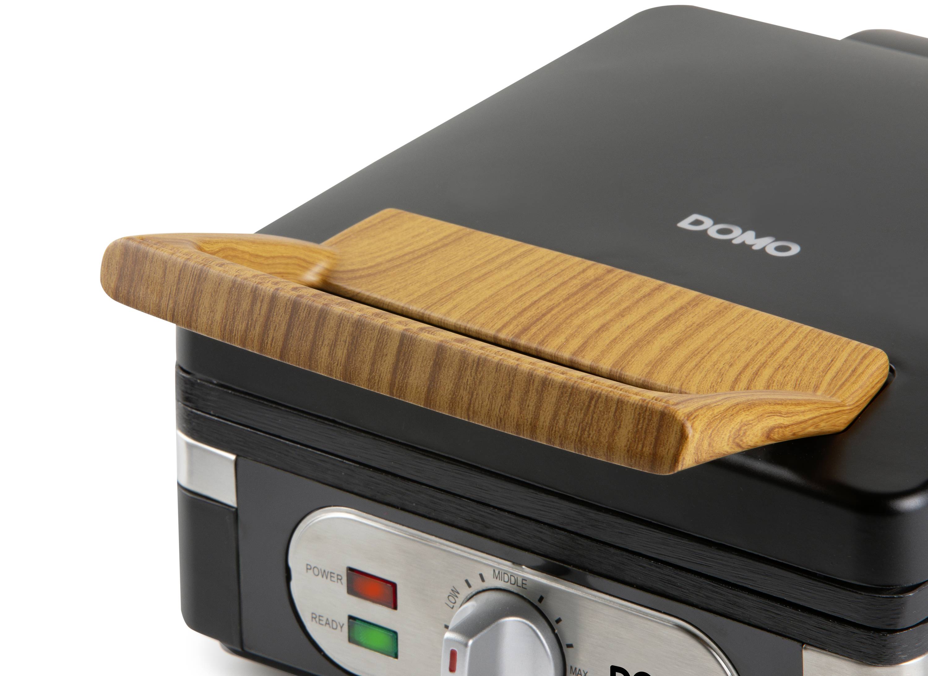 DOMO WAFFELEISEN – INKY BLACK Gaufrier noir