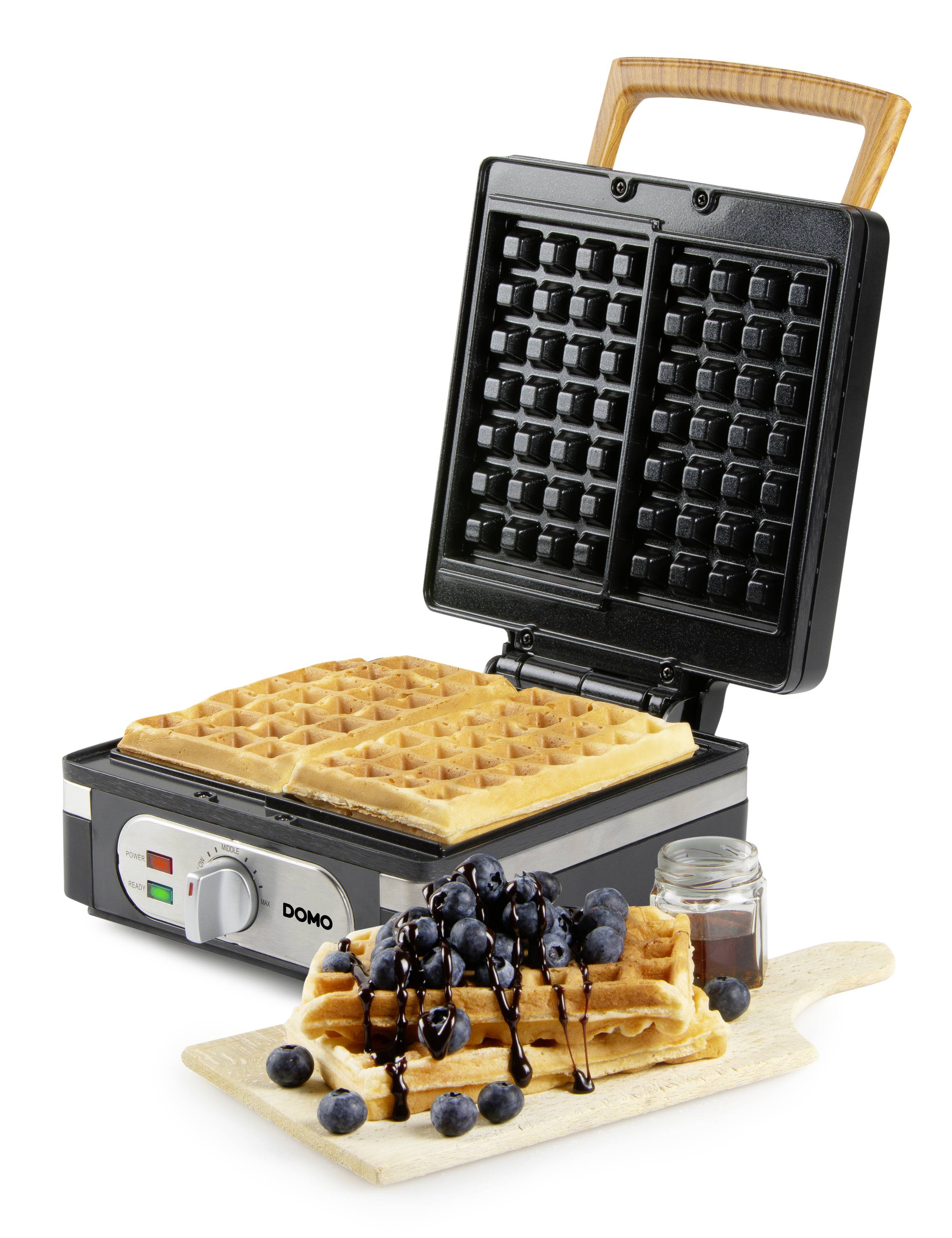 DOMO WAFFELEISEN – INKY BLACK Gaufrier noir