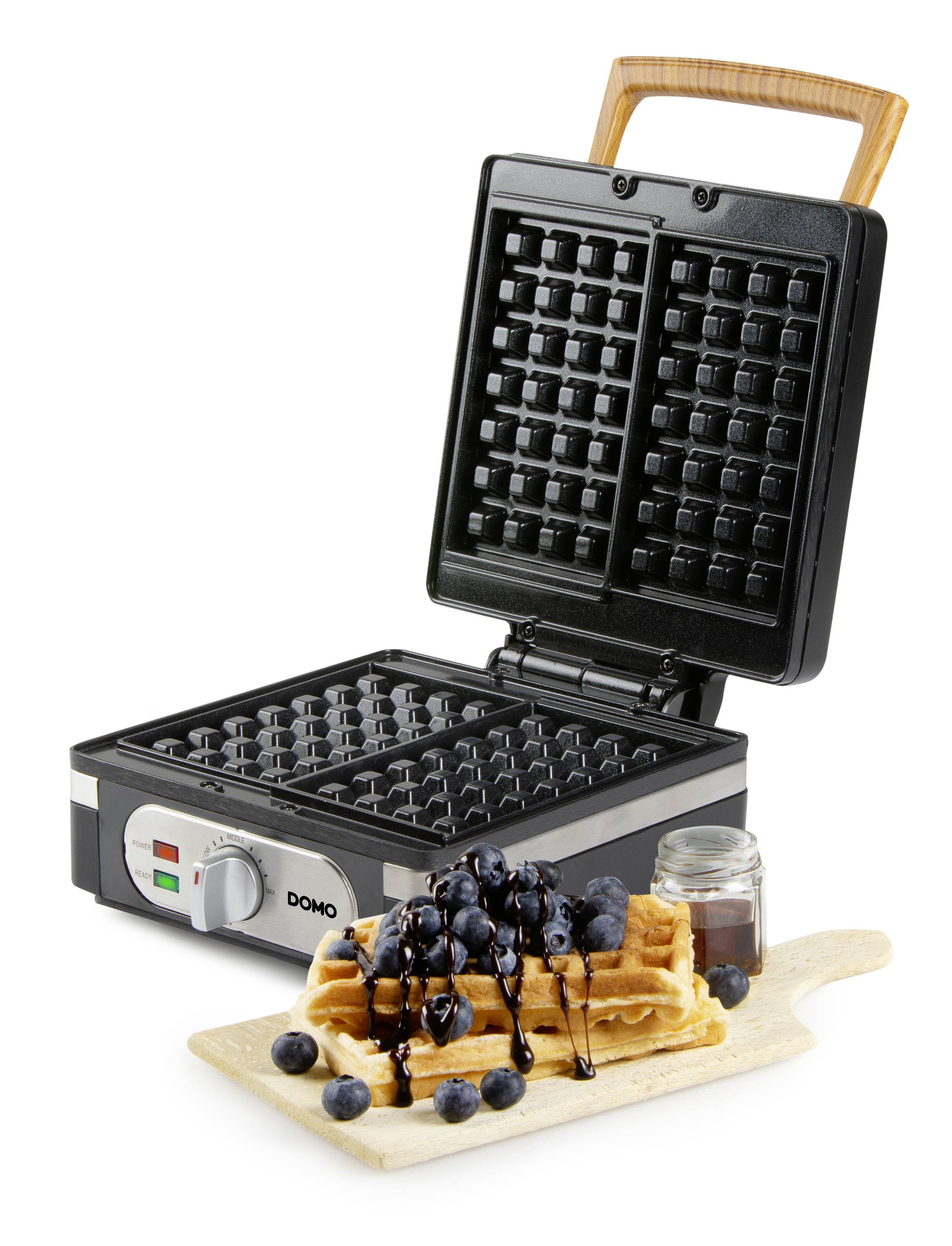 DOMO WAFFELEISEN – INKY BLACK Gaufrier noir