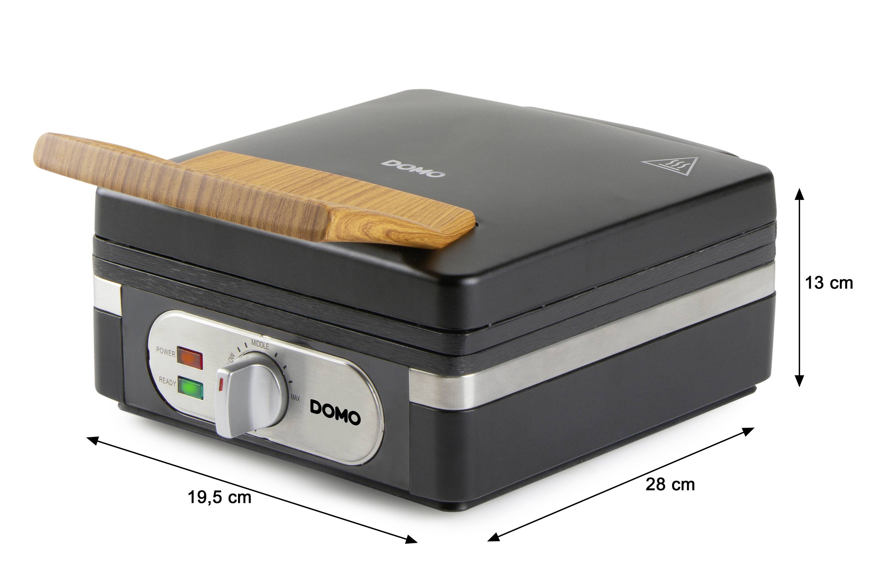 DOMO WAFFELEISEN – INKY BLACK Gaufrier noir