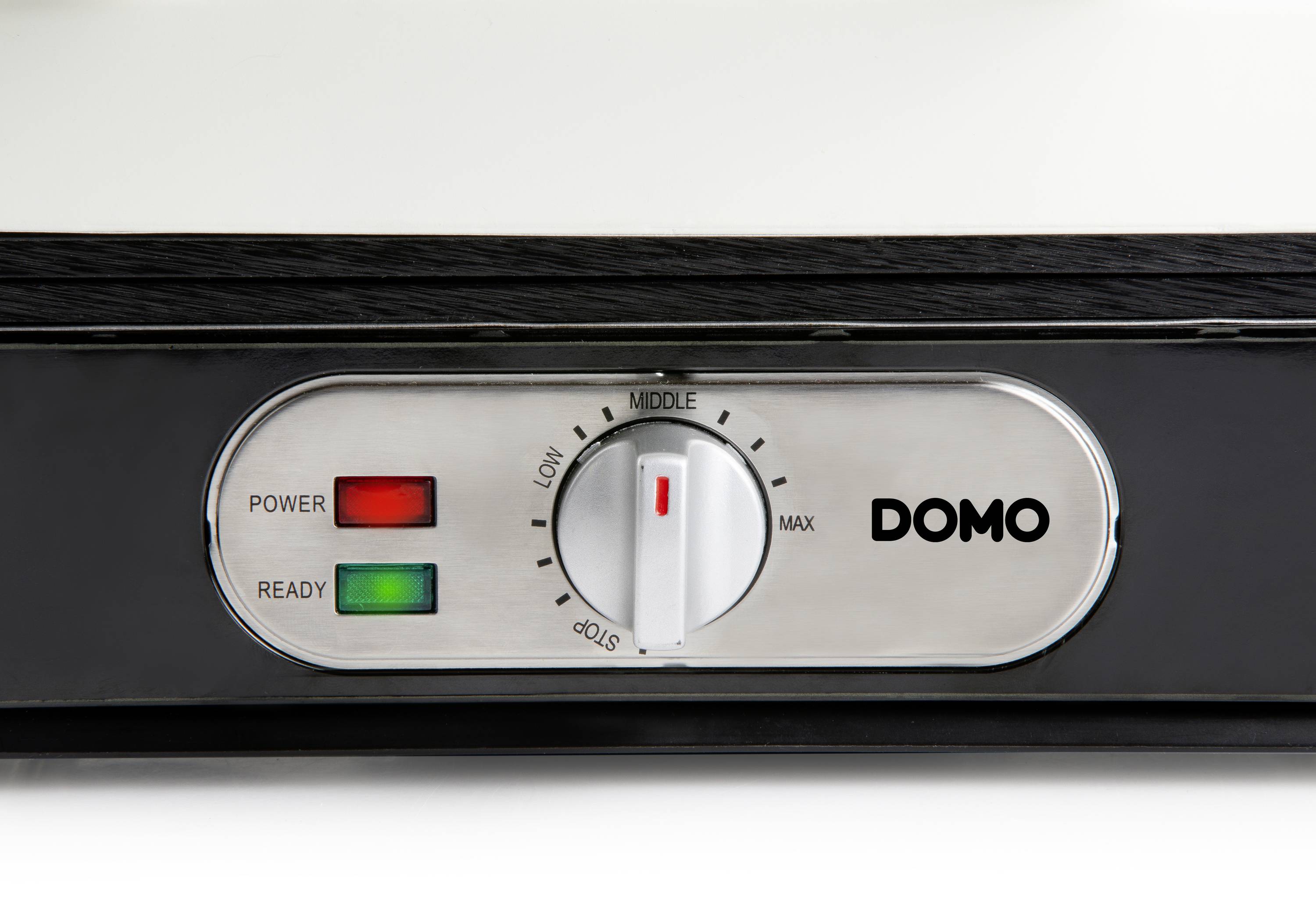 DOMO SANDWICH-WAFFEL-GRILL 3-IN-1 POWDER WHITE Machine à croque-monsieur blanc