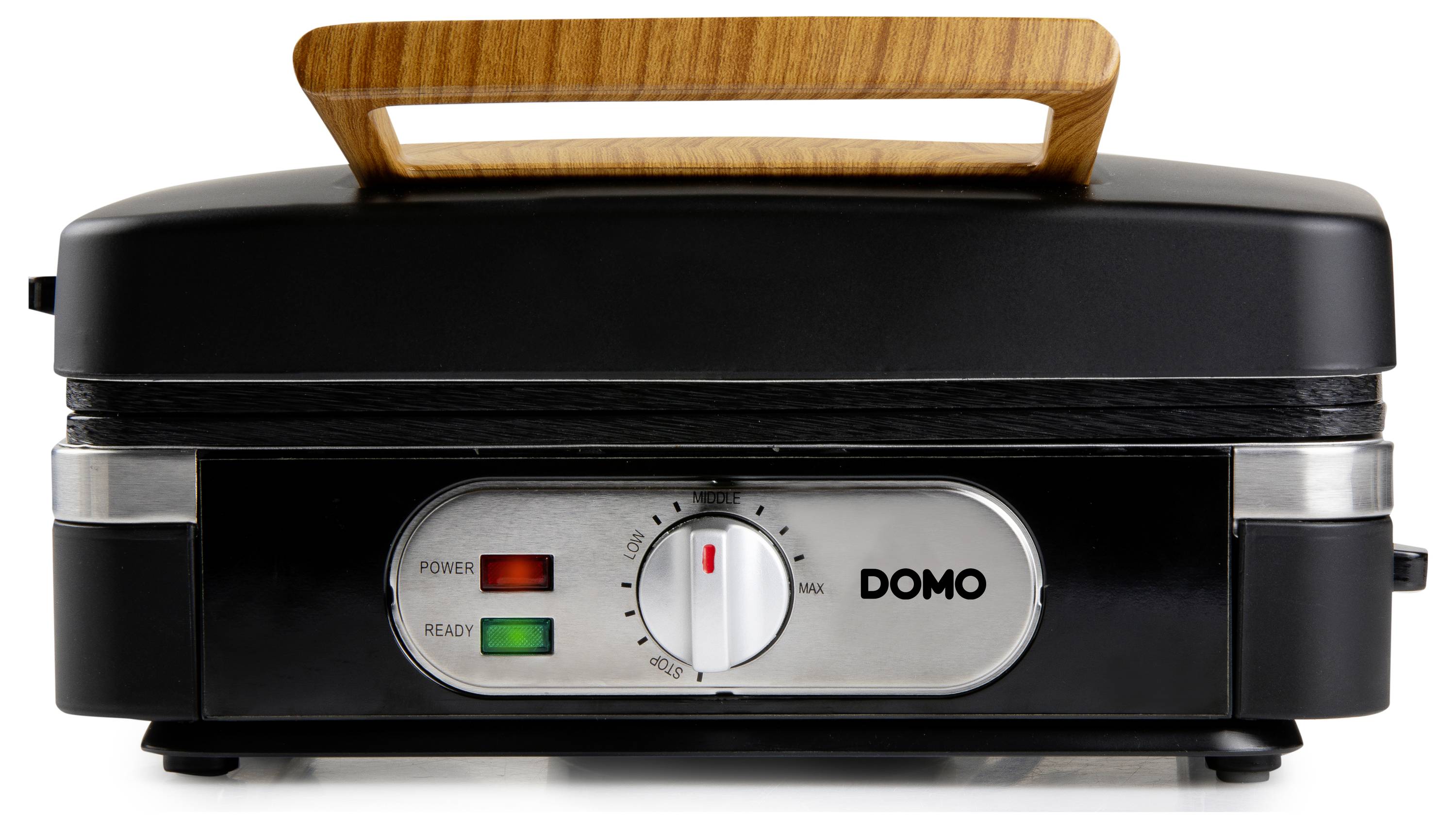 DOMO SANDWICH-WAFFEL-GRILL 3-IN-1 INKY BLACK Machine à croque-monsieur noir
