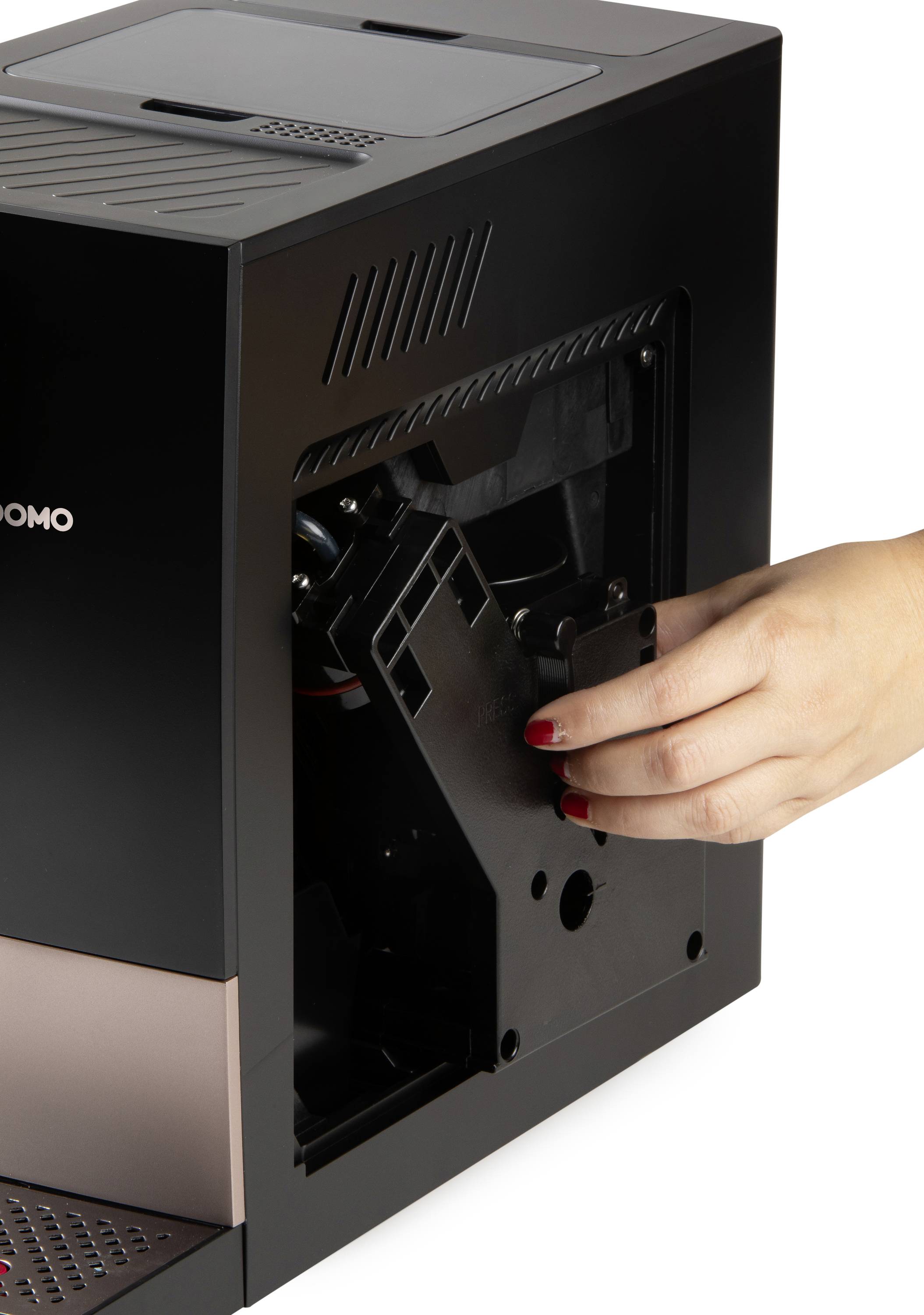 DOMO VOLLAUTOMATISCHE ESPRESSO-MASCHINE Machine à expresso