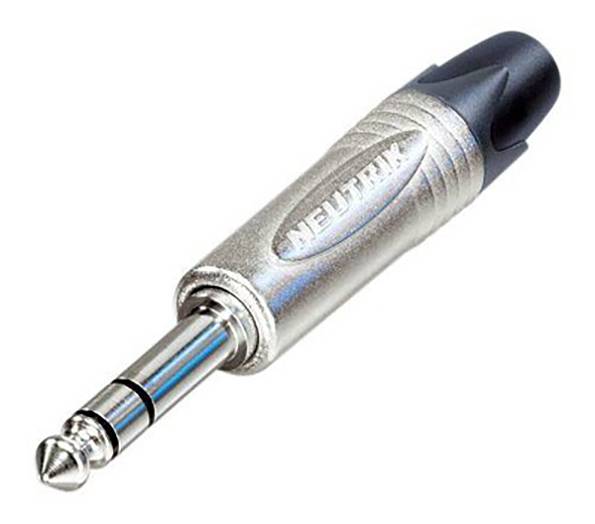 Neutrik NP3XX-NI-0 Jack 6.35 mm Jack mâle 6.35 mm - Nombre de pôles:3 1 pc(s)