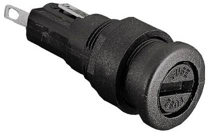 Bulgin FX0454 Porte-fusible Adapté pour (fusibles) fusible 5 x 20 mm 10 A 230 V/AC 1 pc(s) Bulk