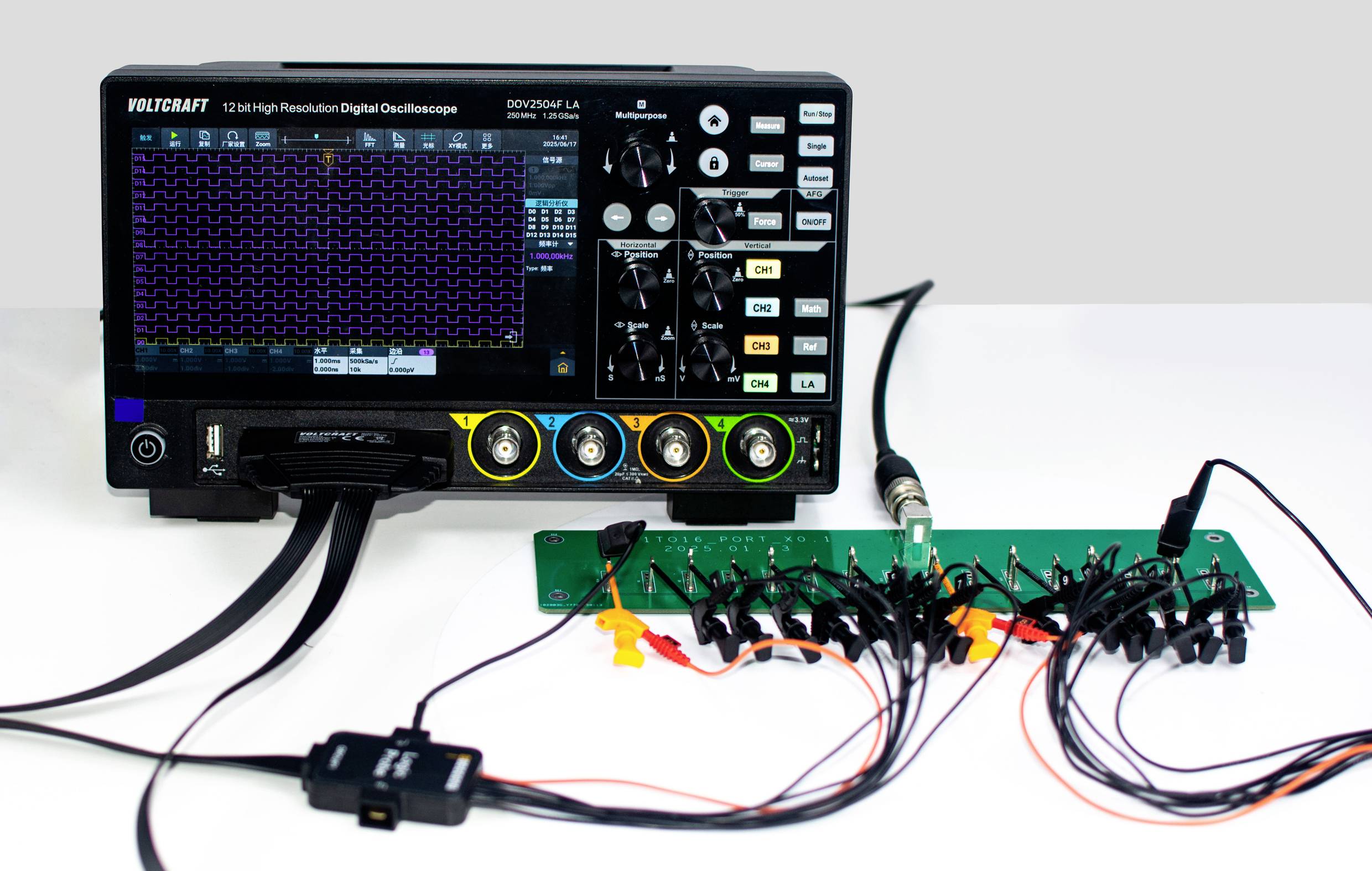 VOLTCRAFT DOV-PP116 Jeu de pointes de touche logiques 200 MHz