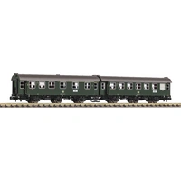 Piko N 40763 Lot de 2 wagons de transformation AB3yg + B3yg de la DB Piko N 40763 Lot de 2 wagons de transformation AB3yg + B3yg de la DB