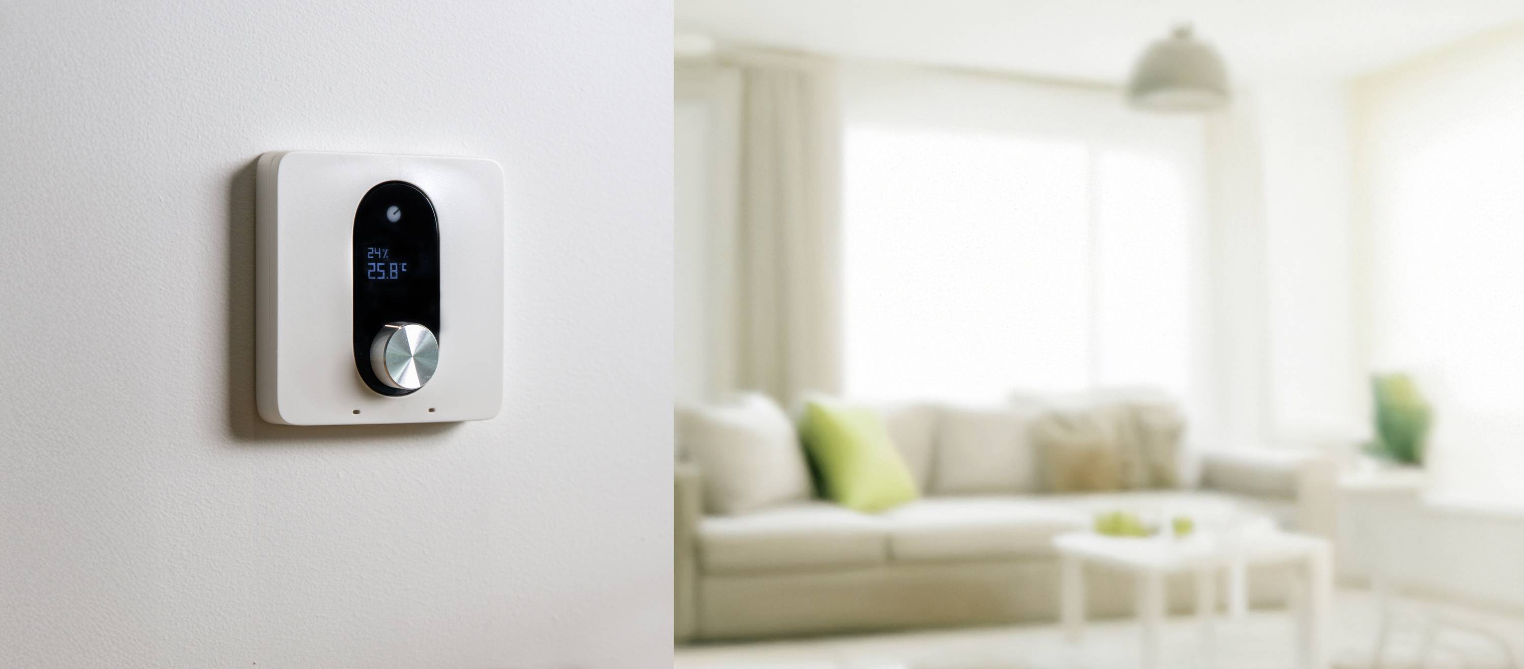 Shelly LinkedGo smartes Heizungsthermostat (Fußboden) Commande de chauffage au sol, Thermostat d'ambiance Bluetooth, Wi-Fi