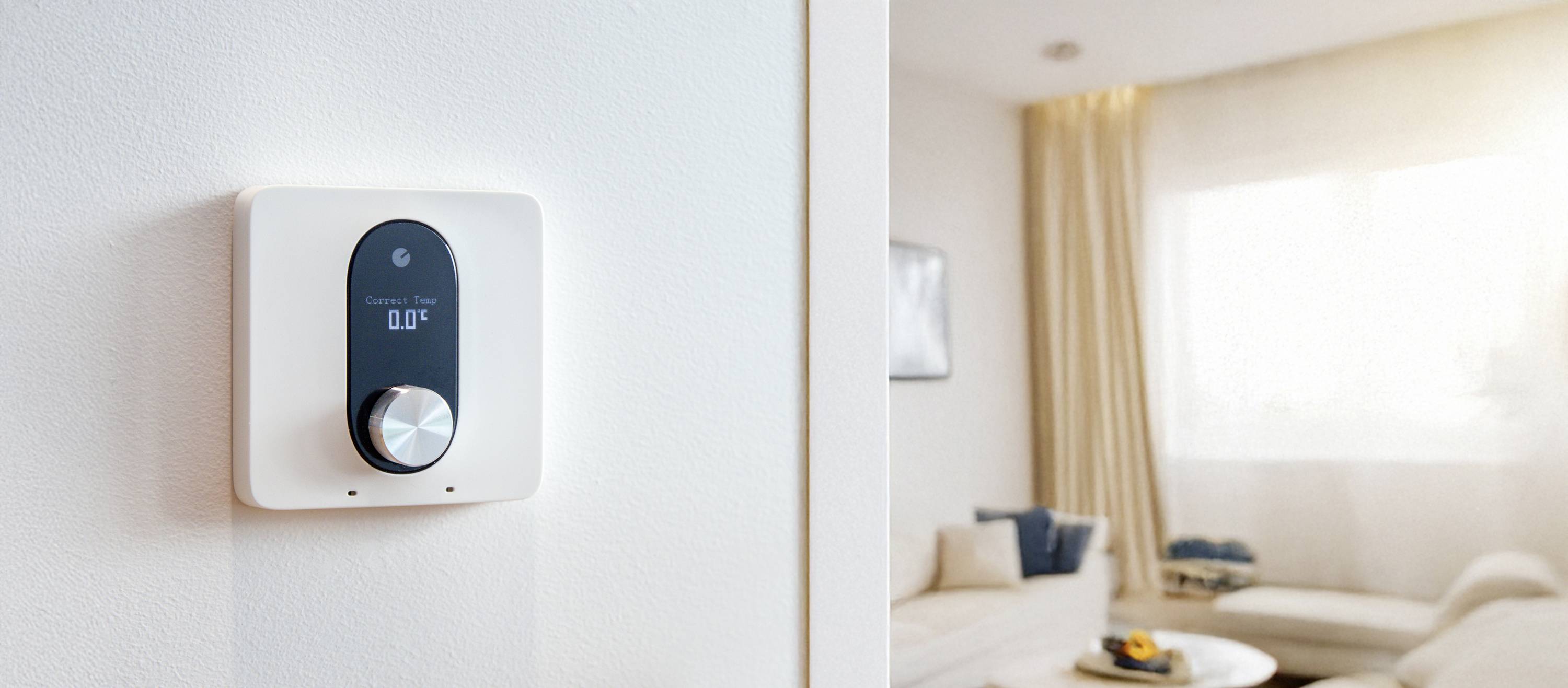 Shelly LinkedGo smartes Heizungsthermostat (Fußboden) Commande de chauffage au sol, Thermostat d'ambiance Bluetooth, Wi-Fi